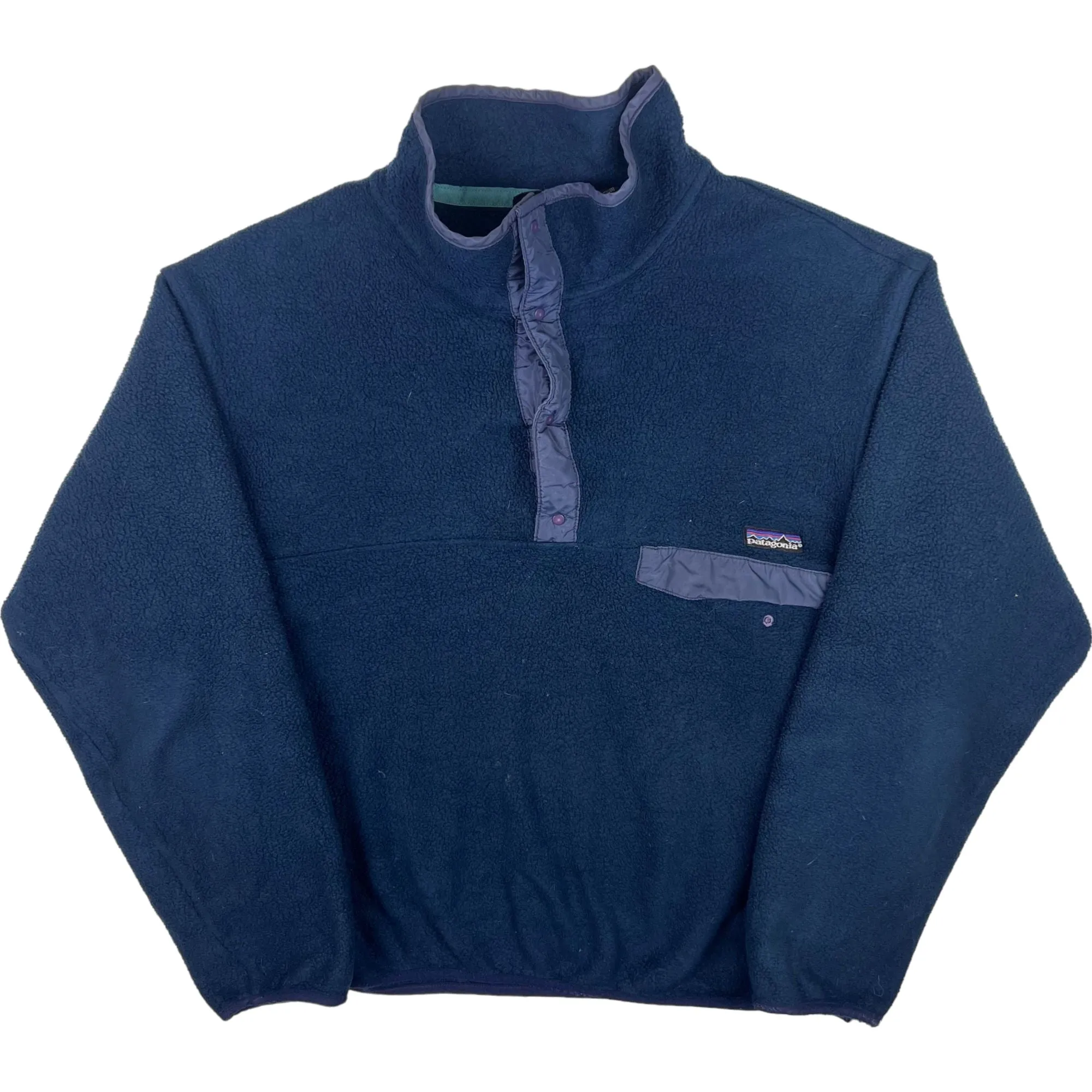 Patagonia 90's Synchilla Snap-T Pullover Fleece Navy Blue