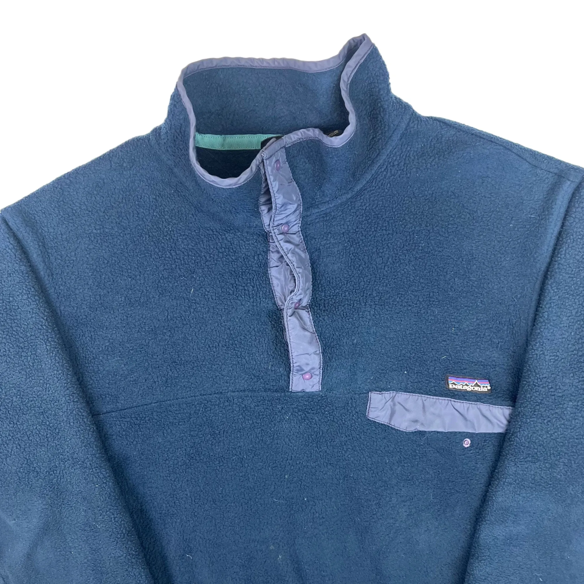 Patagonia 90's Synchilla Snap-T Pullover Fleece Navy Blue