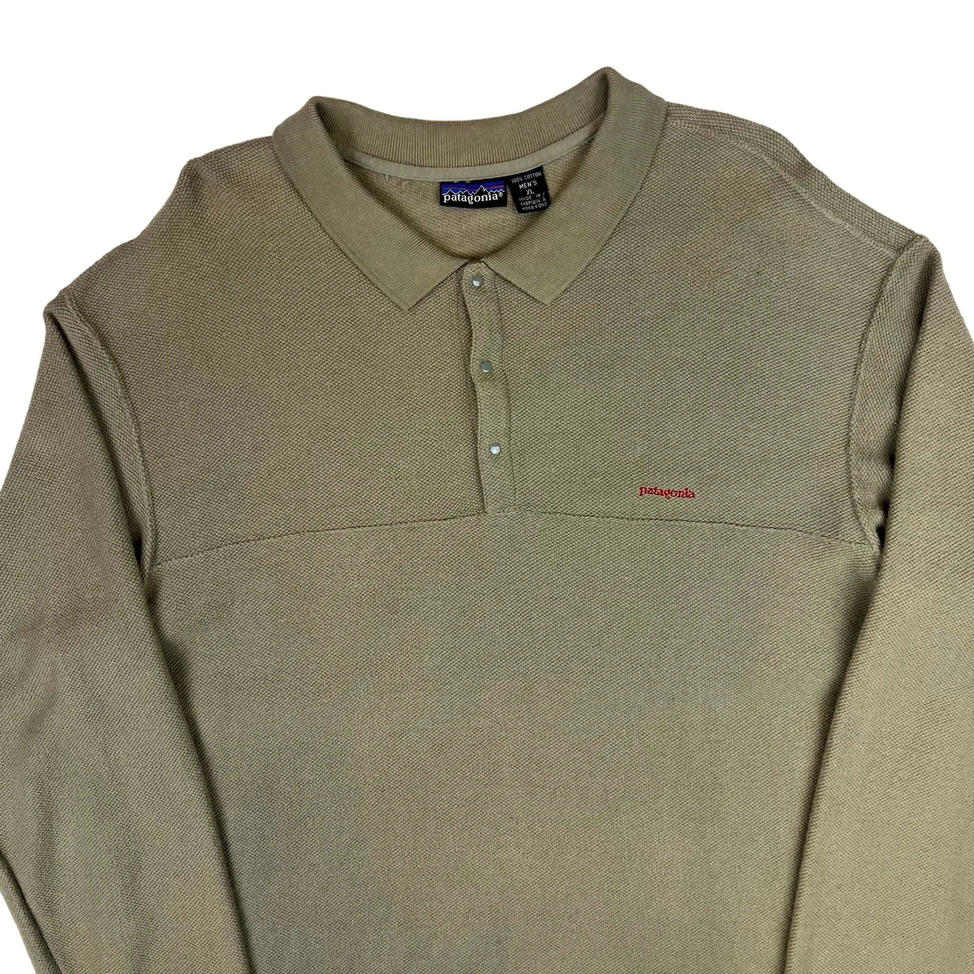 Patagonia Button-Up Sweatshirt Green