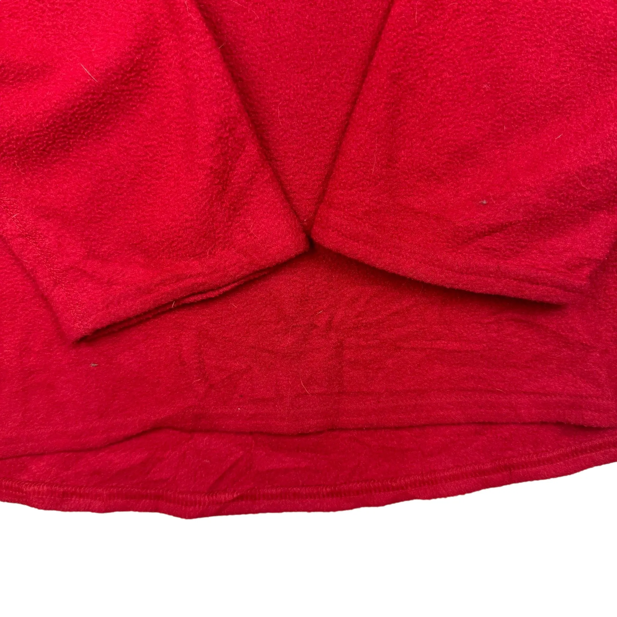 Patagonia Capilene Long Sleeve Henley Pullover Fleece Red