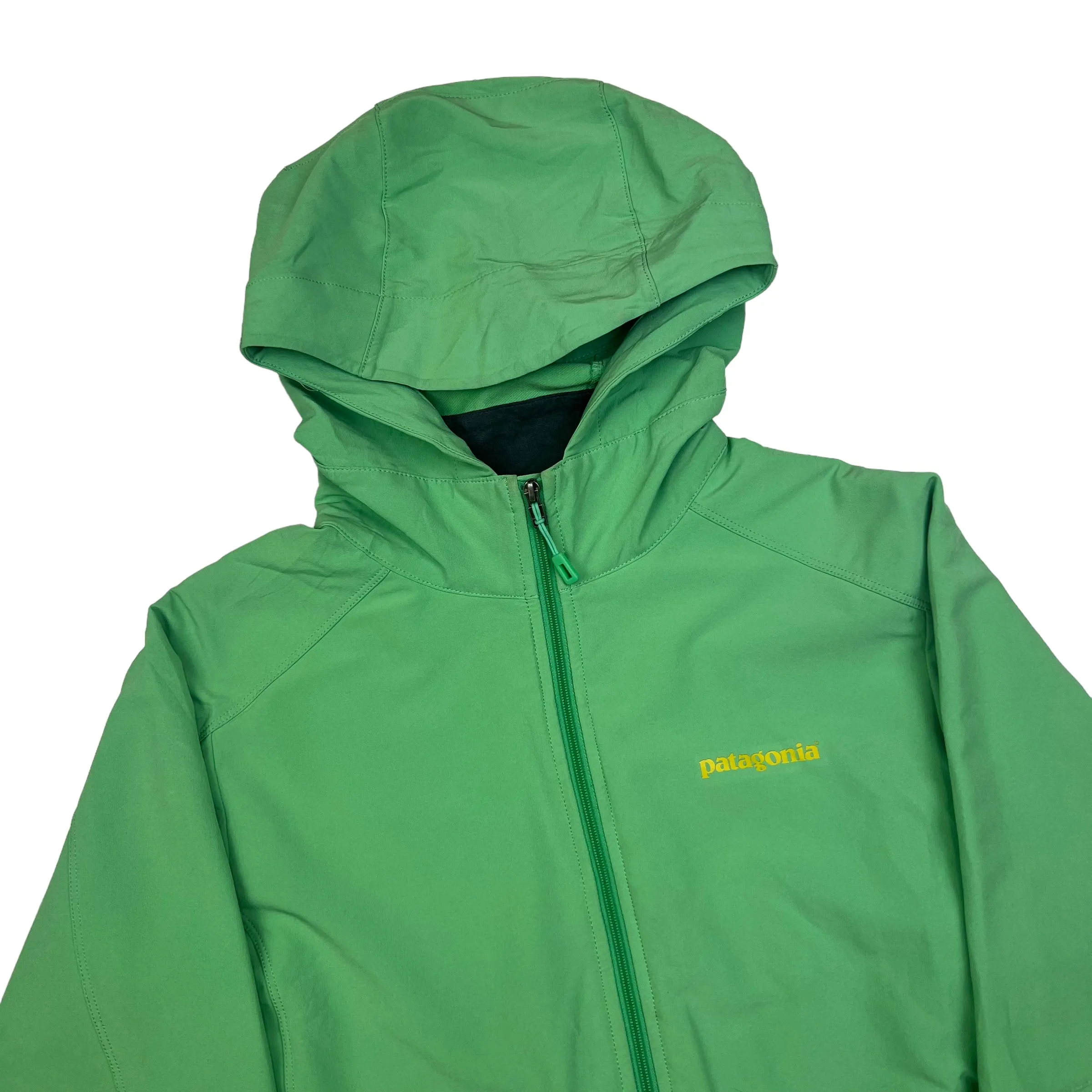 Patagonia Lime Green Soft Shell Jacket