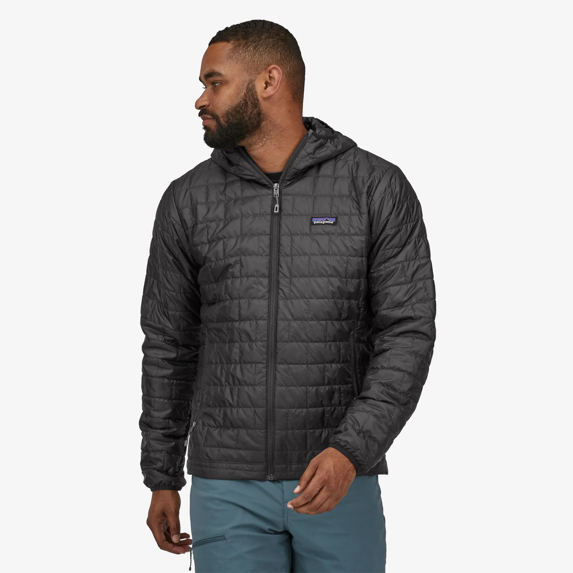 Patagonia Men's Nano Puff Hoody Black