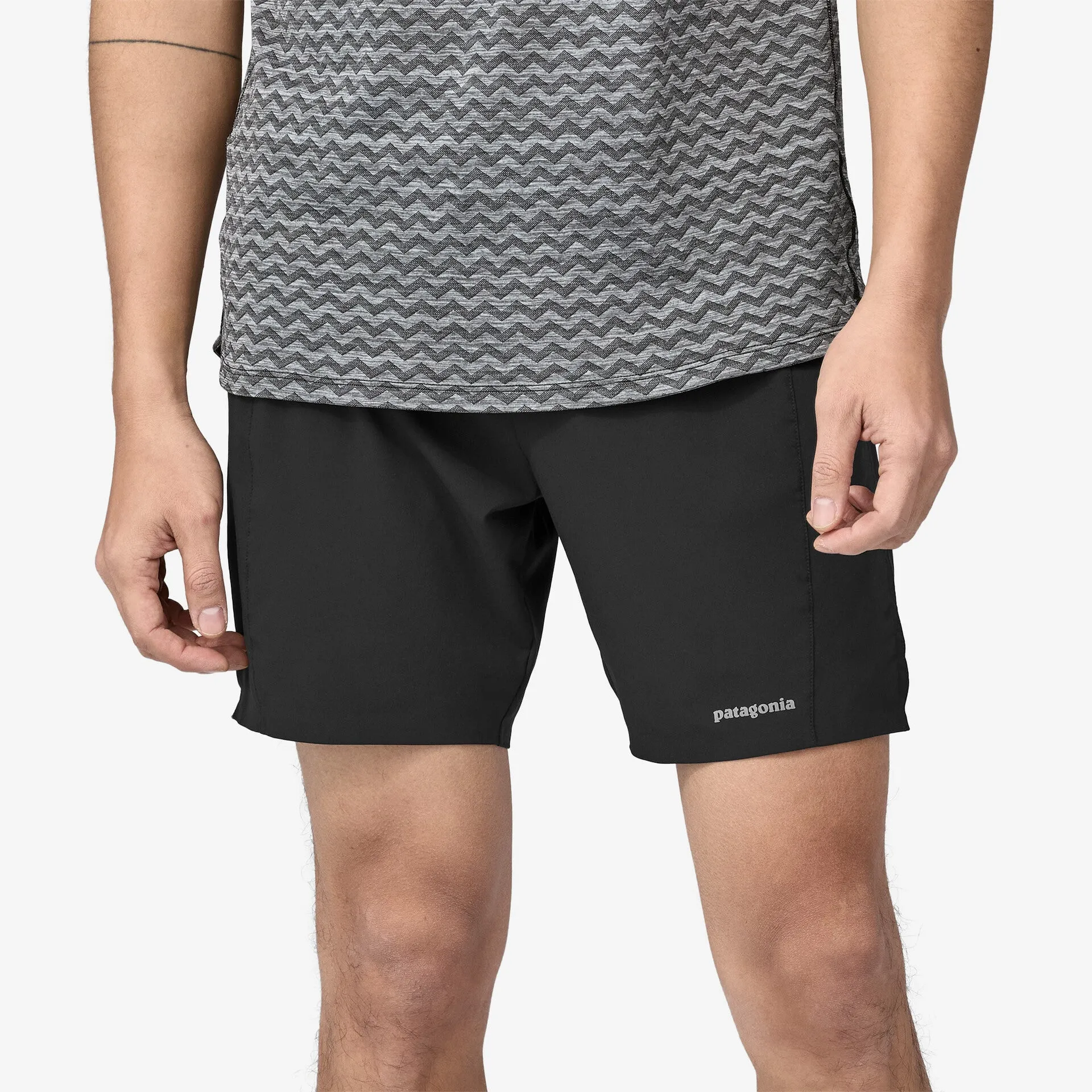 Patagonia Men's Strider Pro 7 Inch Shorts Black