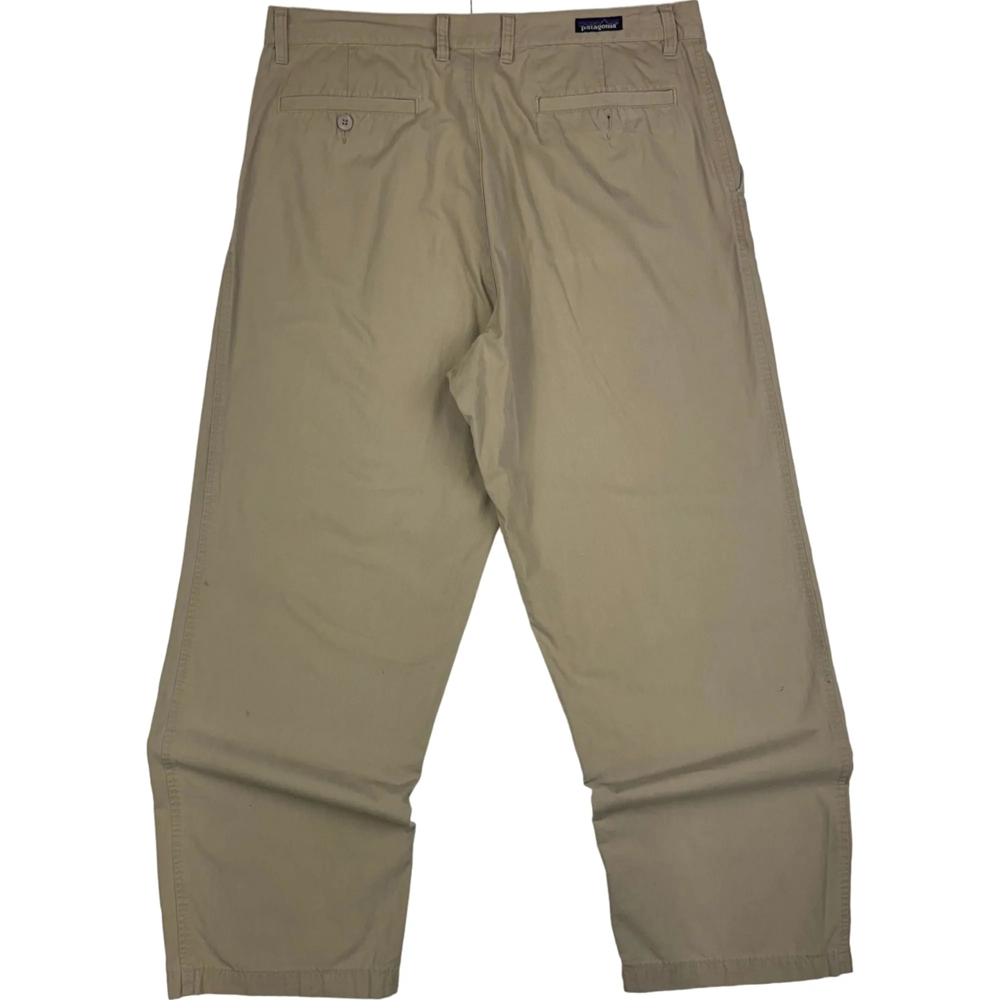 Patagonia Organic Cotton Khaki Traveller Trousers