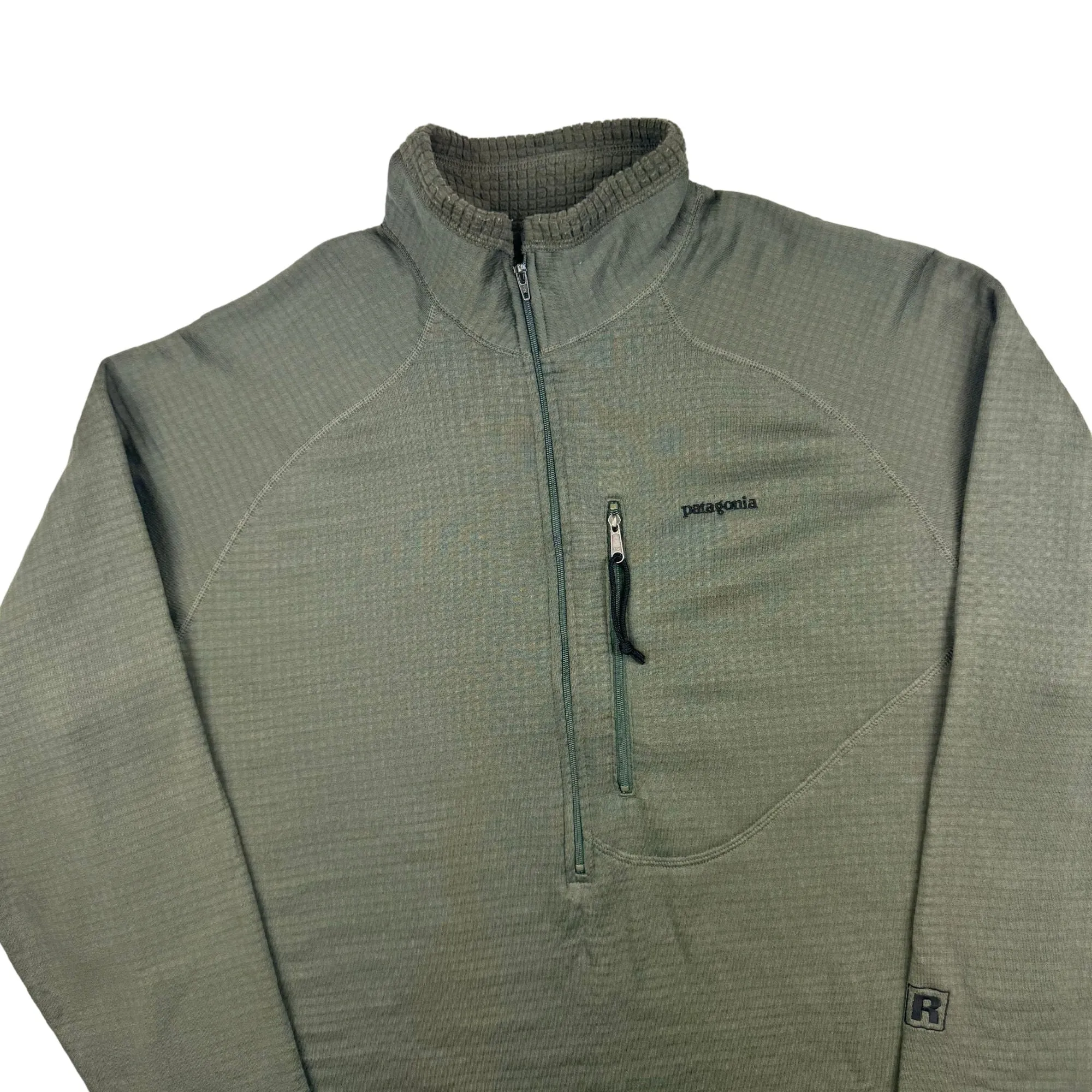 Patagonia R1 Regulator Flash Pullover Outdoor Fleece Green Rare 2006