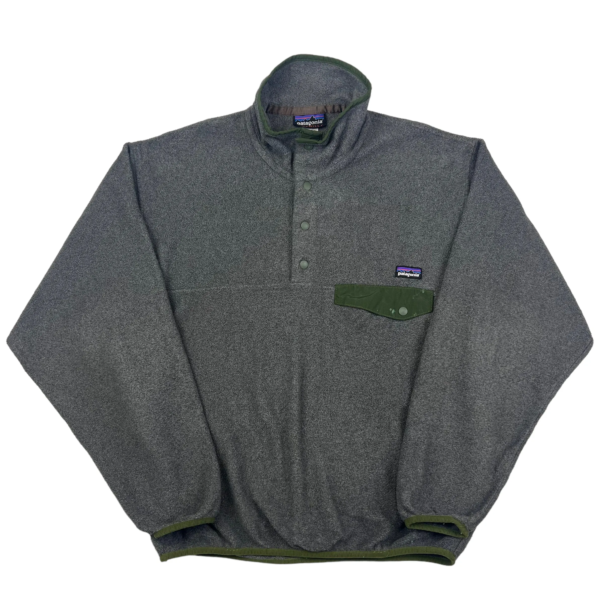 Patagonia Synchilla Snap-T Grey Fleece