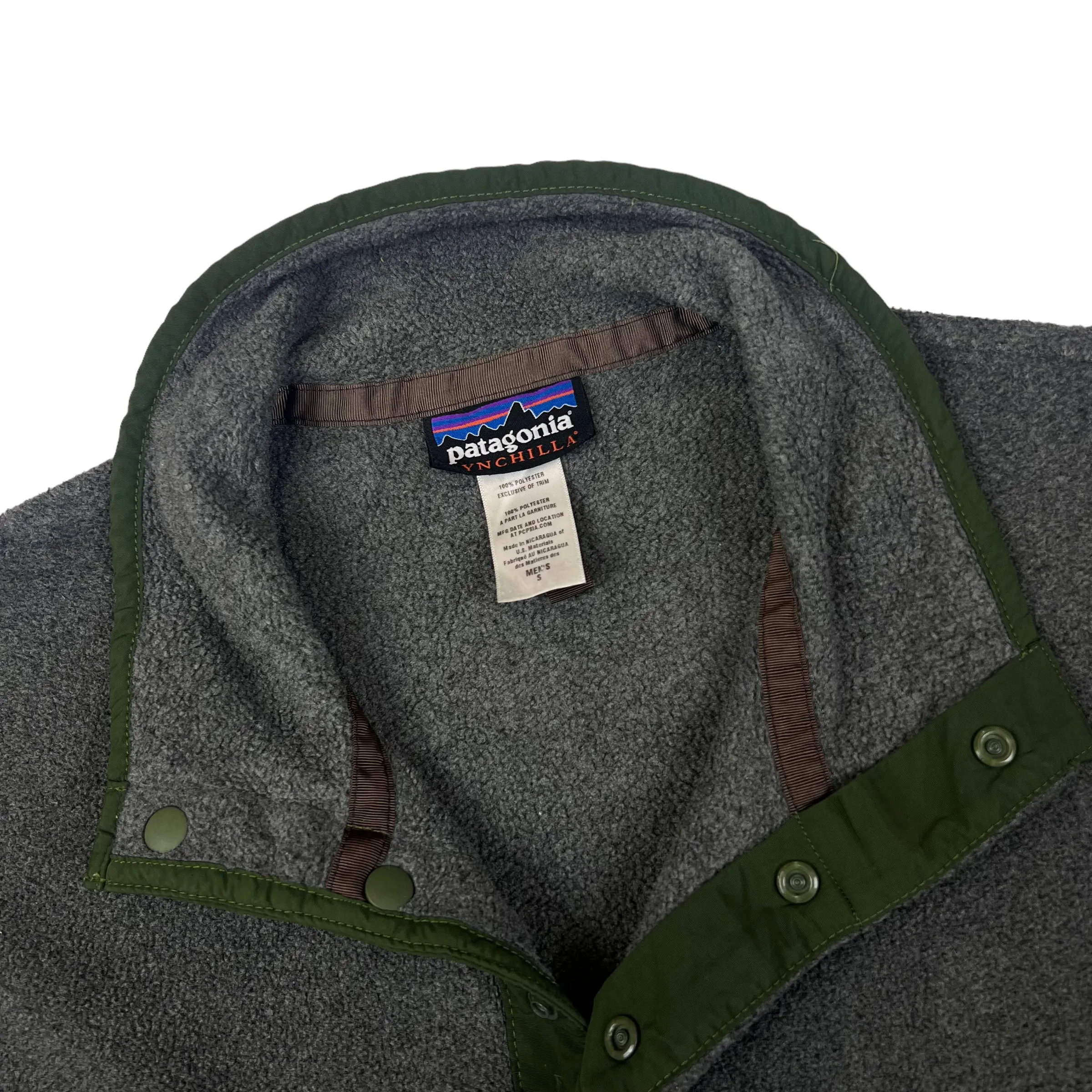 Patagonia Synchilla Snap-T Grey Fleece