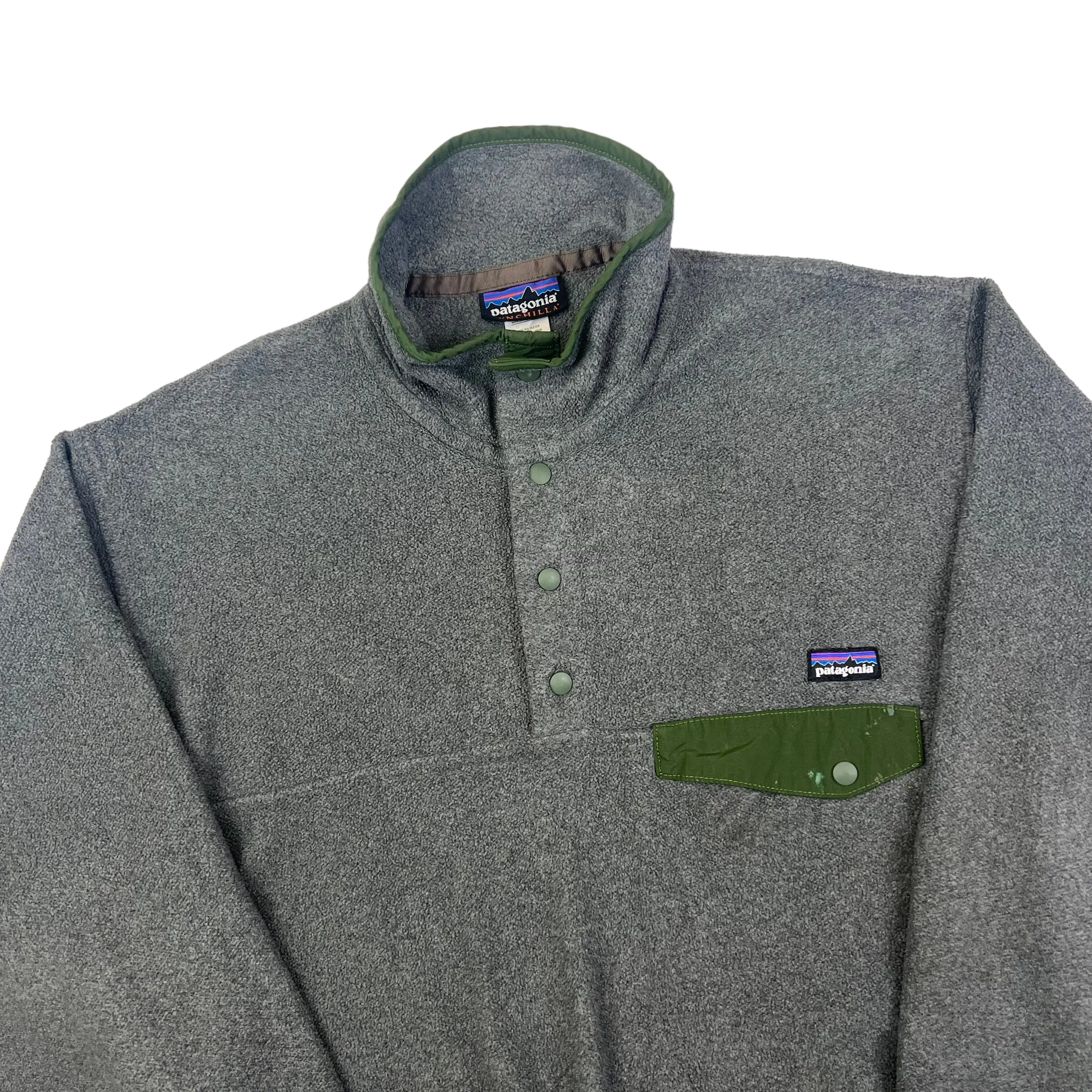 Patagonia Synchilla Snap-T Grey Fleece