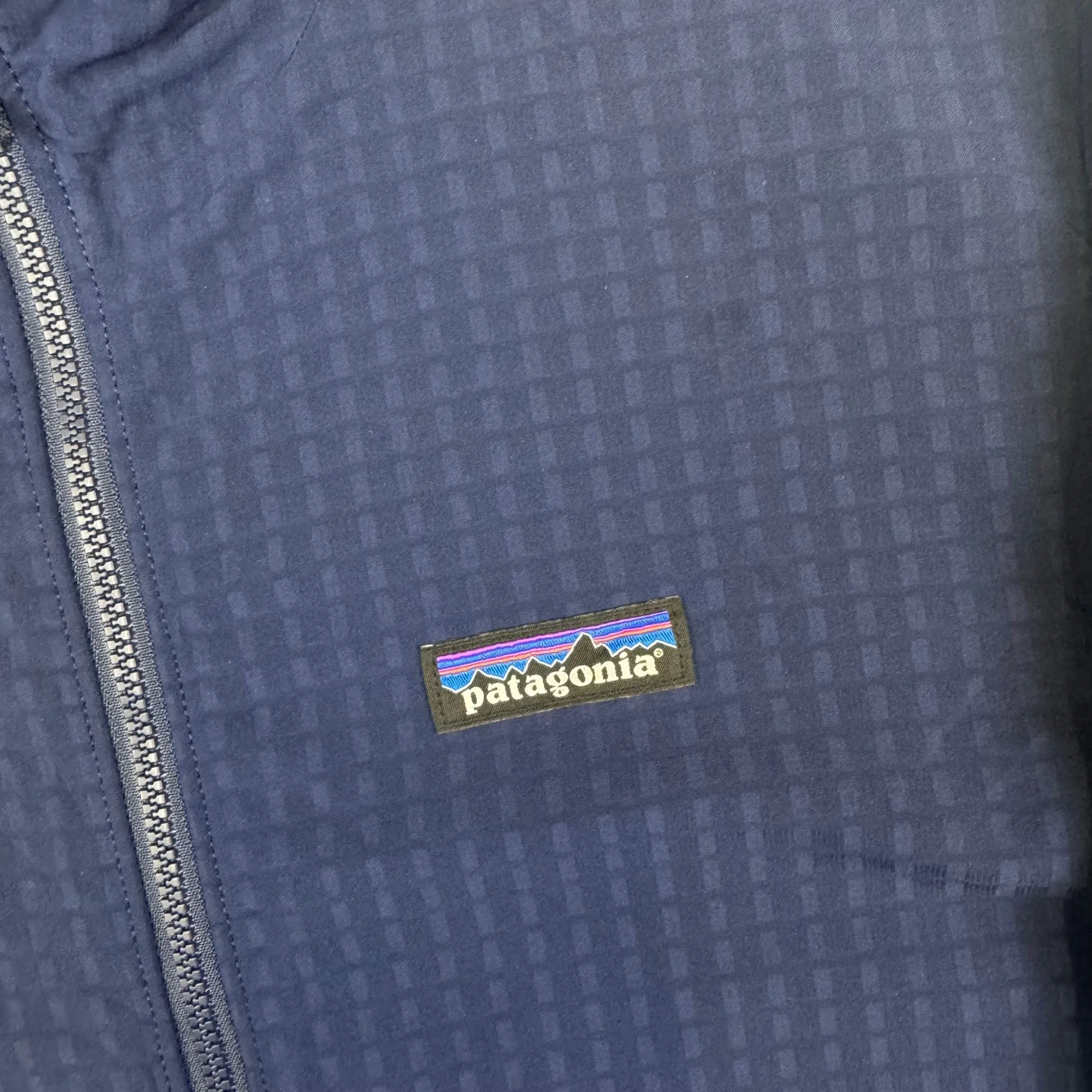 Patagonia Windbreaker Lightweight Full-Zip Jacket Navy