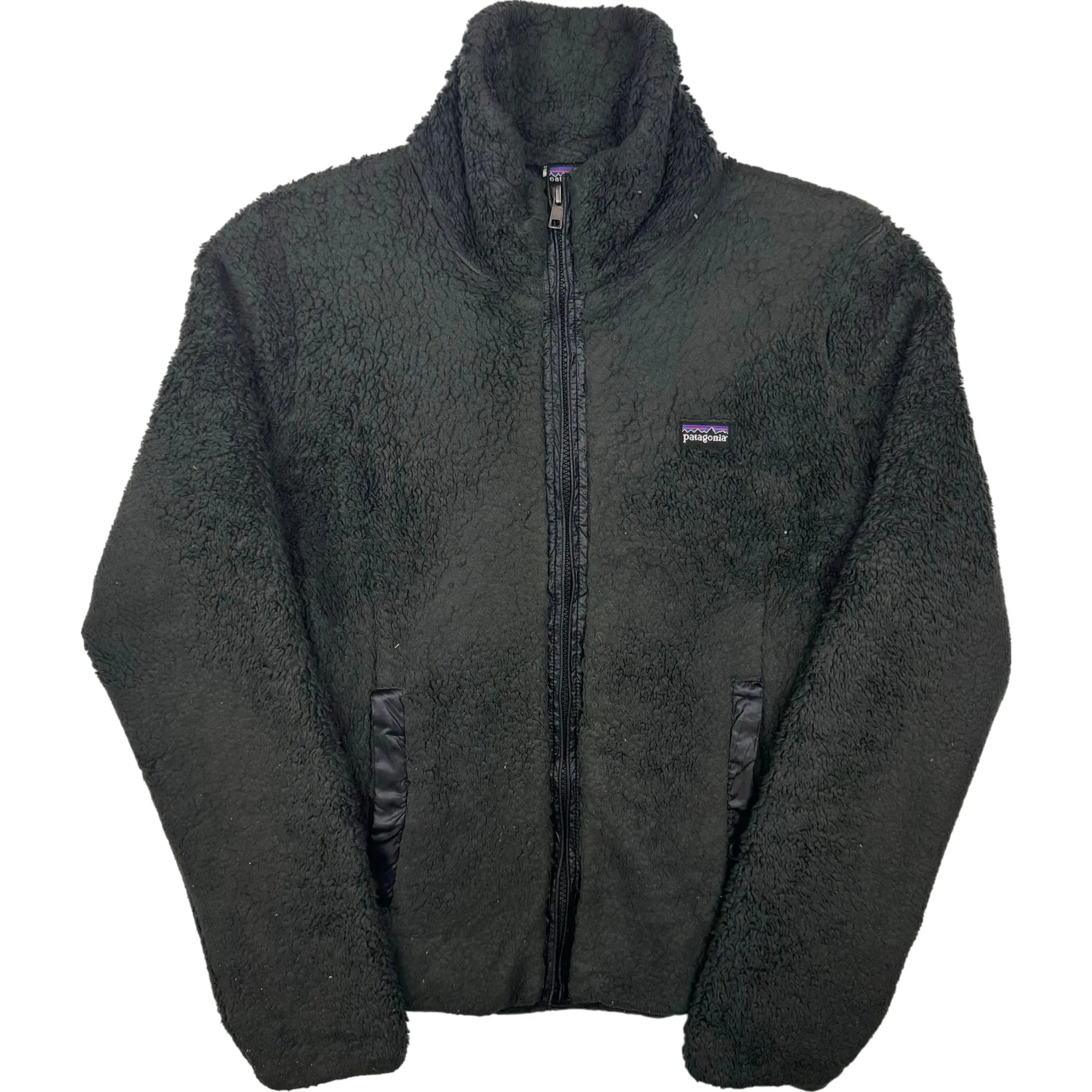 Patagonia Zip-Up Sherpa Fleece Black