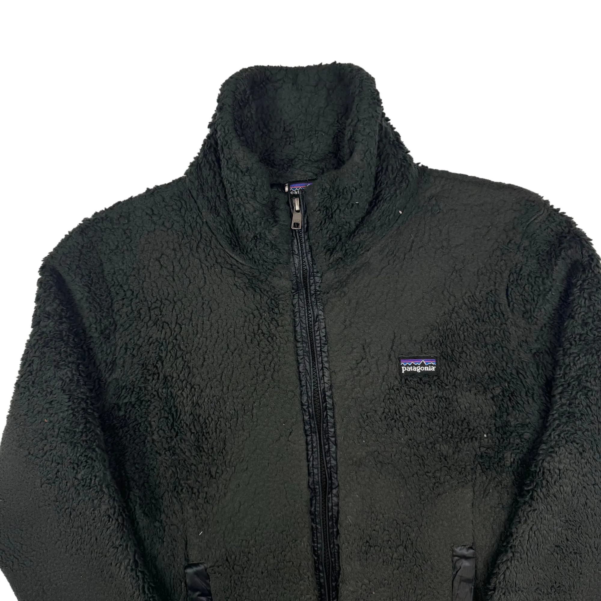 Patagonia Zip-Up Sherpa Fleece Black