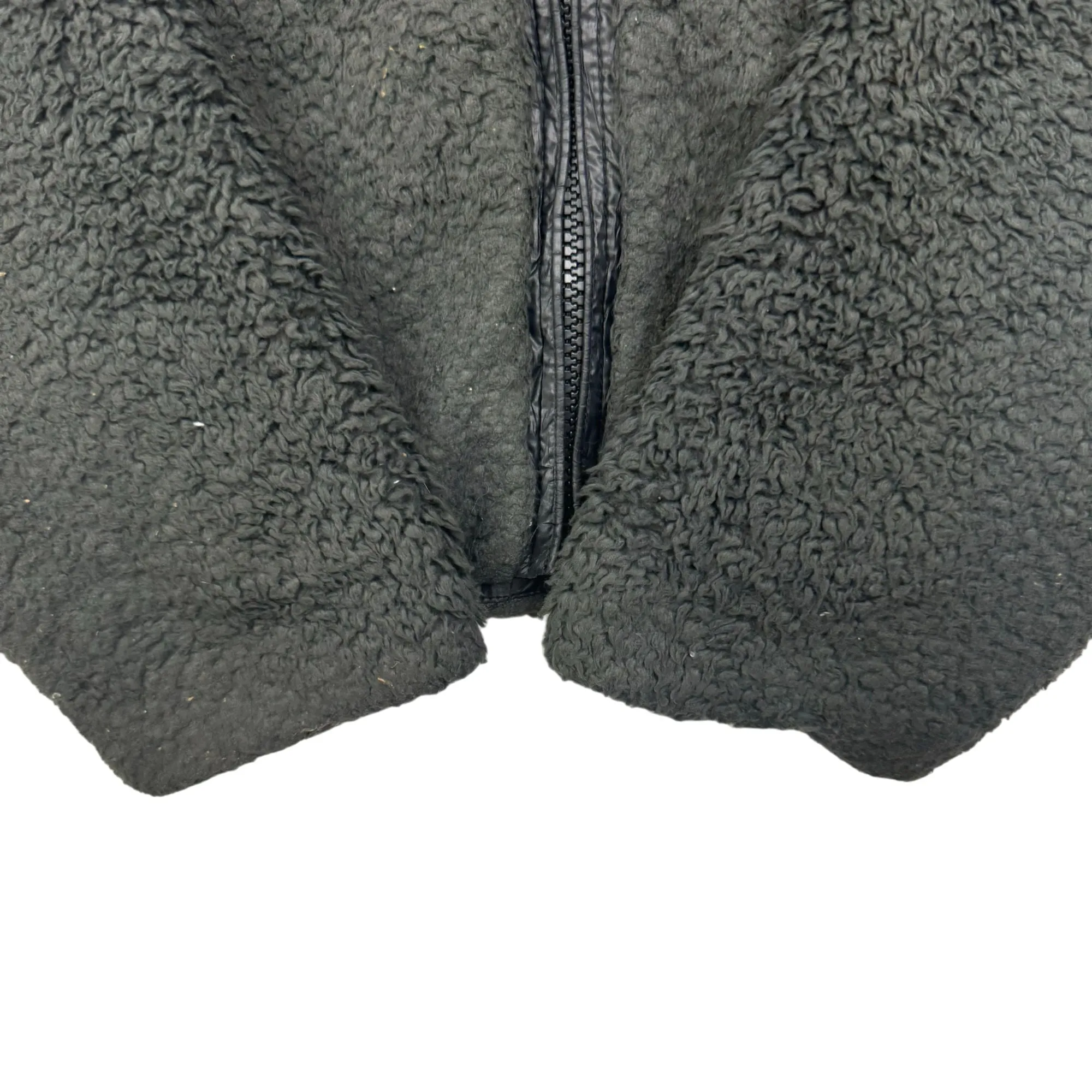 Patagonia Zip-Up Sherpa Fleece Black