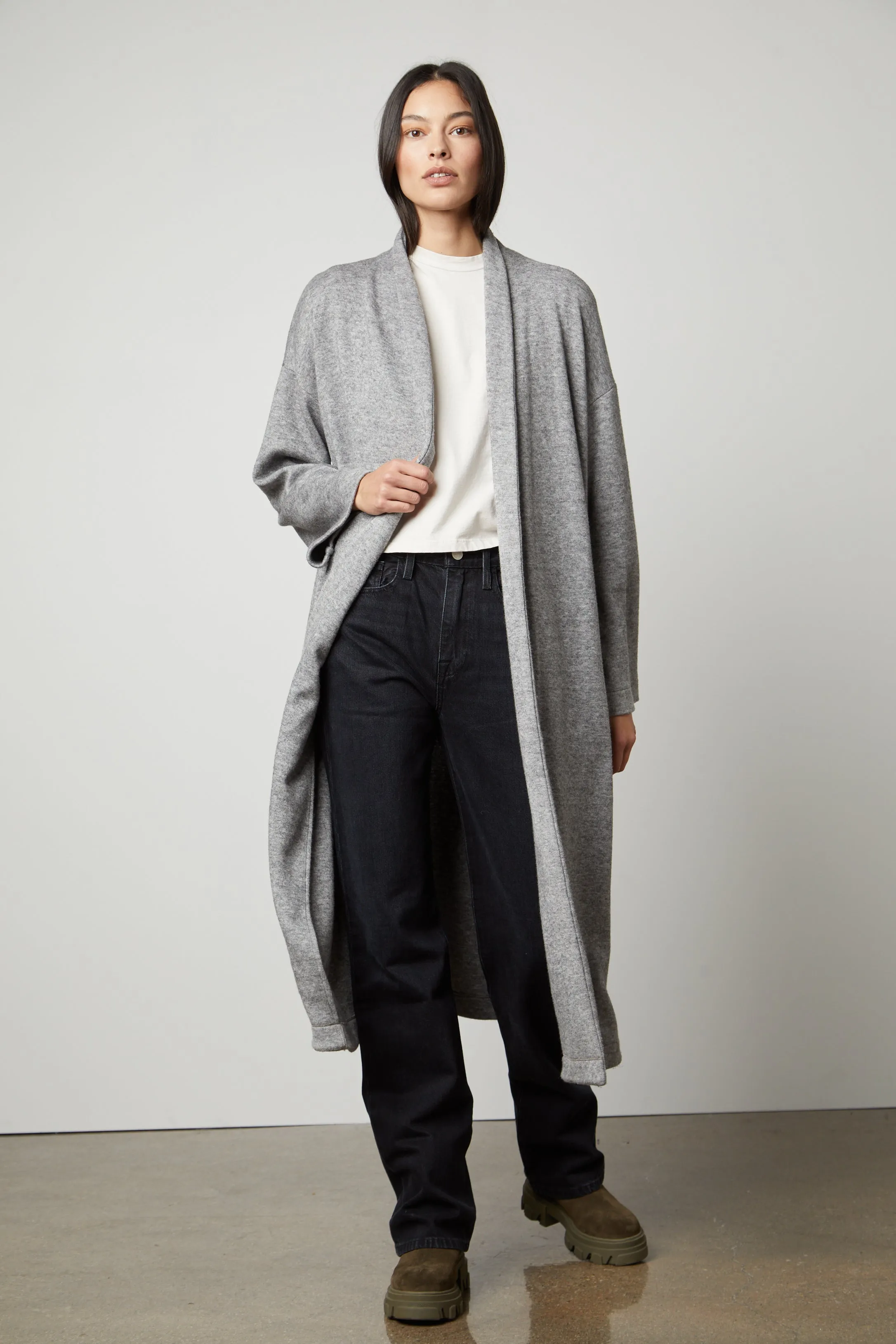 PATRICIA CARDIGAN IN GREY