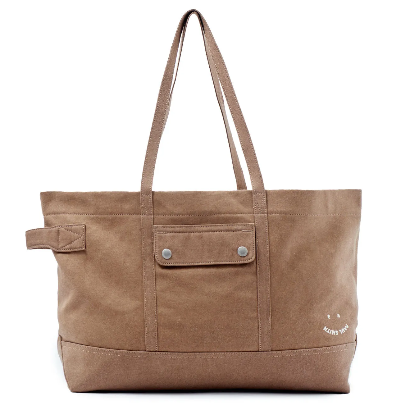 Paul Smith Bag Tote Happy Canvas Camel