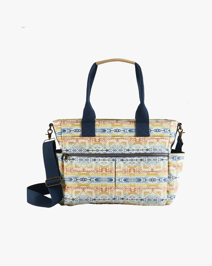 Pendleton Canopy Canvas Super Tote Bag - Opal Springs