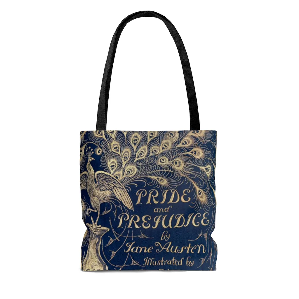 Pride And Prejudice Book Cover Tote Bag