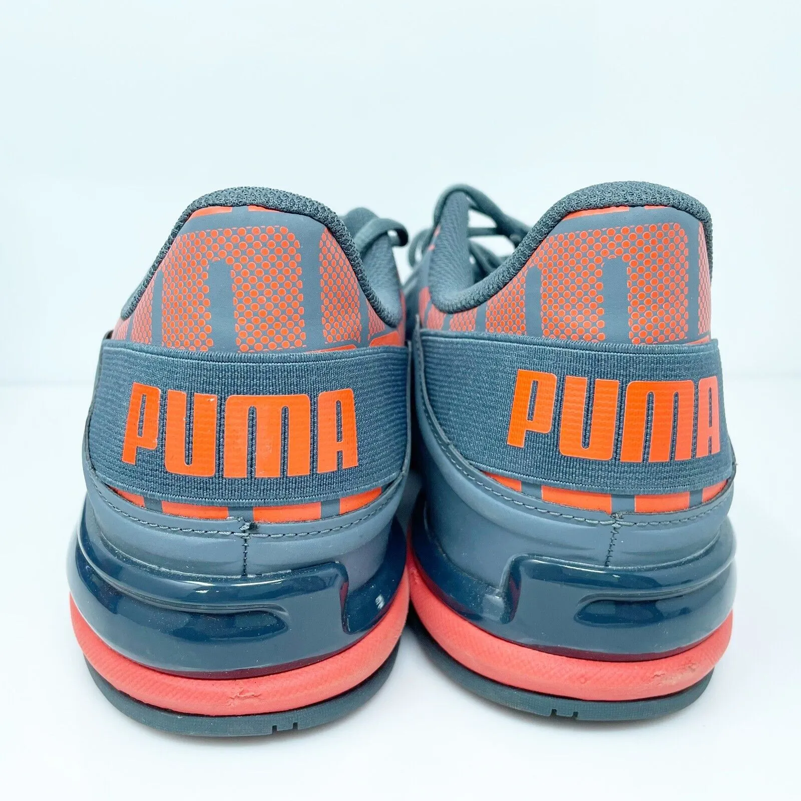 Puma Mens Viz Runner Repeat 377334-01 Gray Running Shoes Sneakers Size 9.5