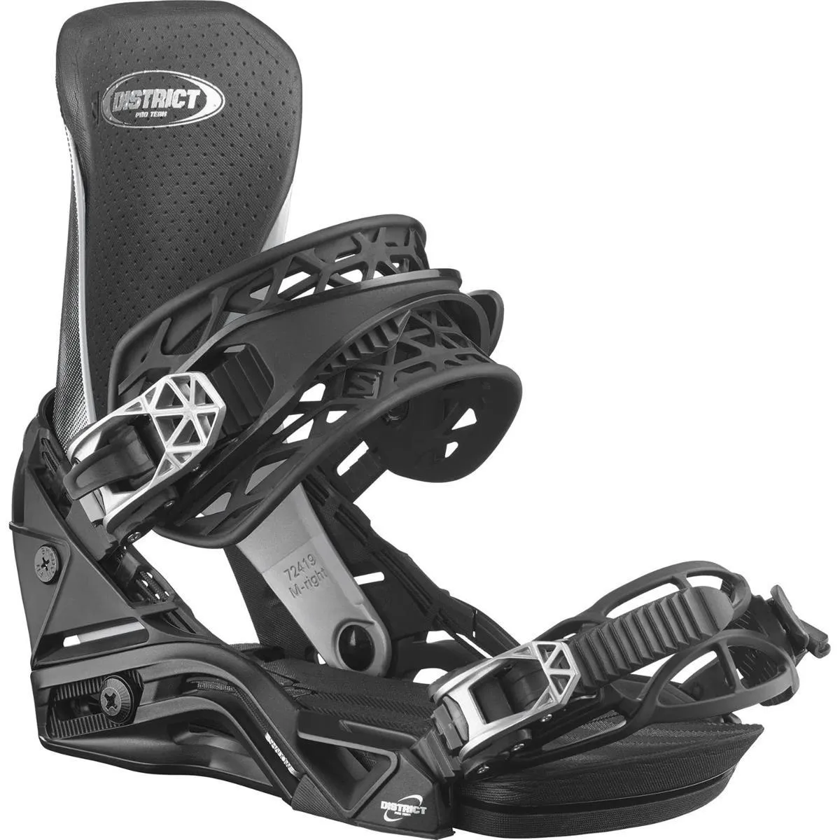 Salomon Snowboards Men's District Pro Snowboard Bindings