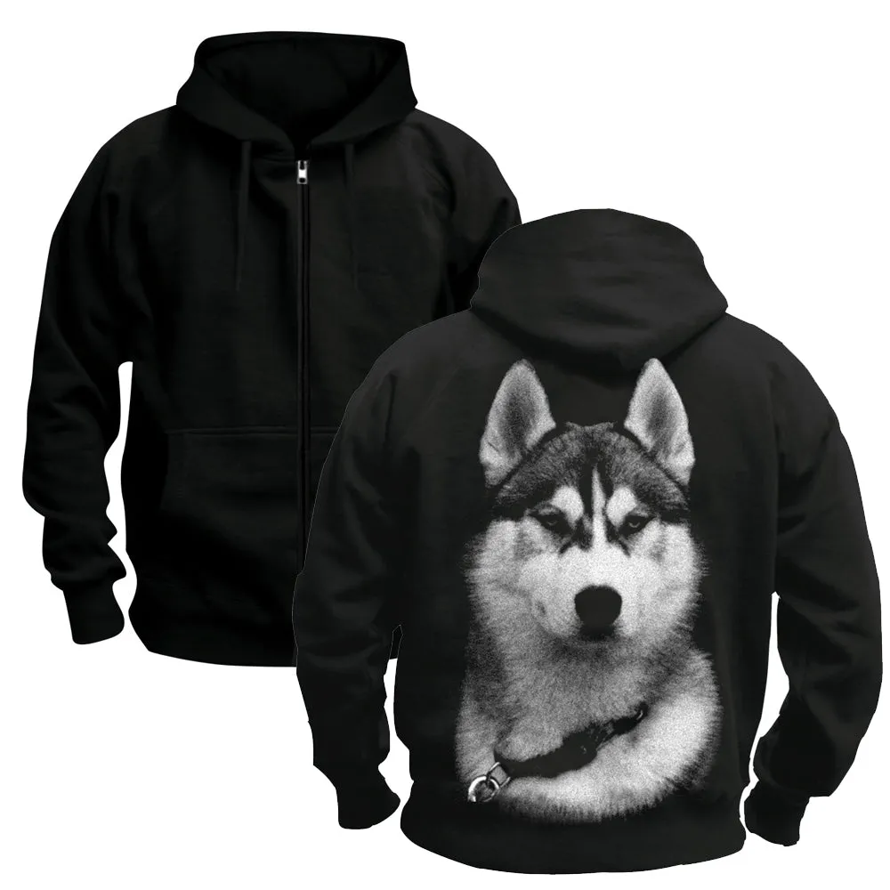 Siberian Husky Dog Hoodie