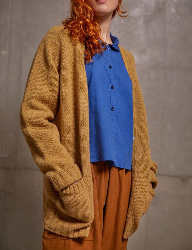 Sideline Nimes Cardigan Ochre