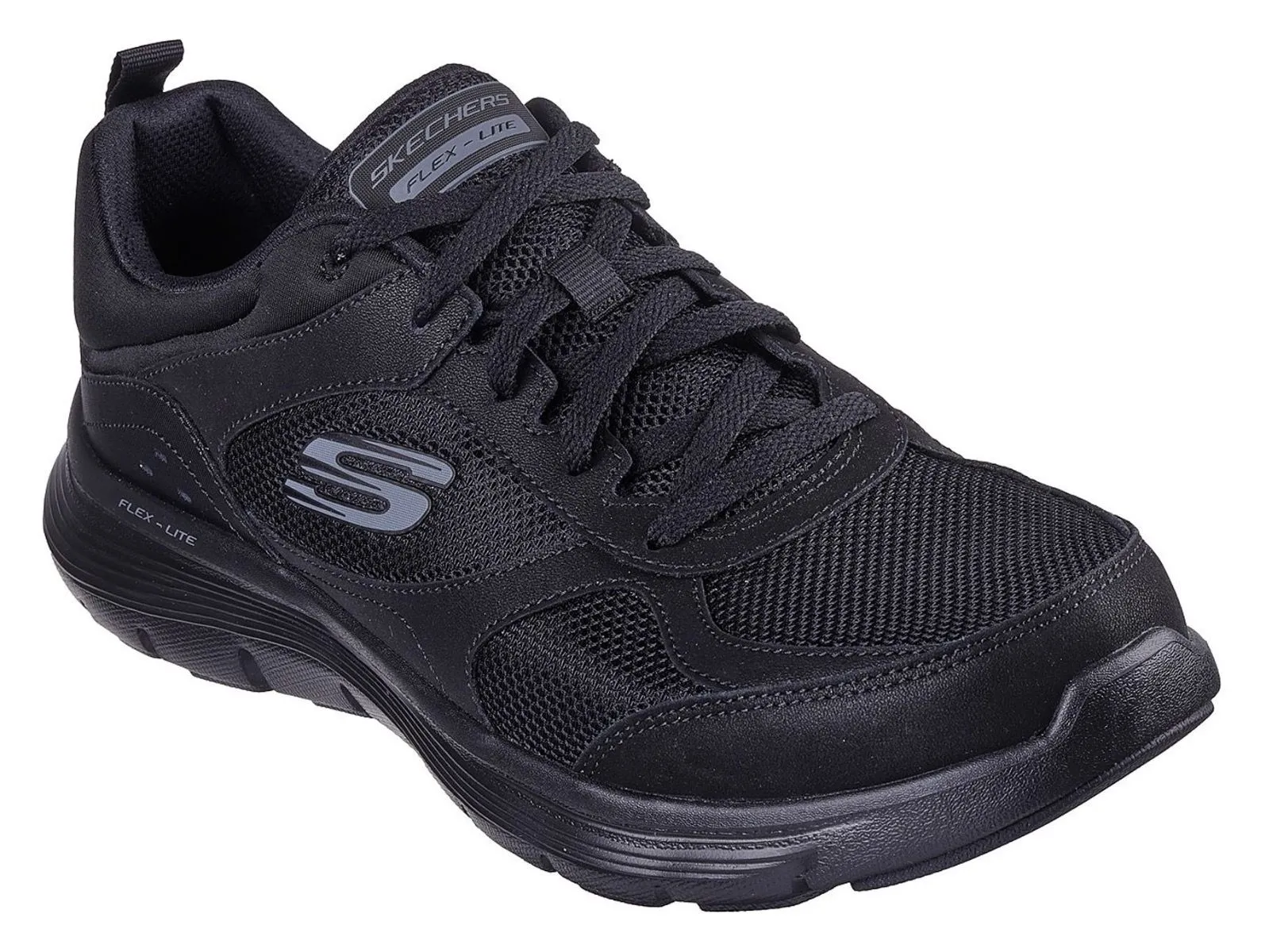 Skechers Flex Advantage 5.0 Lace Up Trainers Black