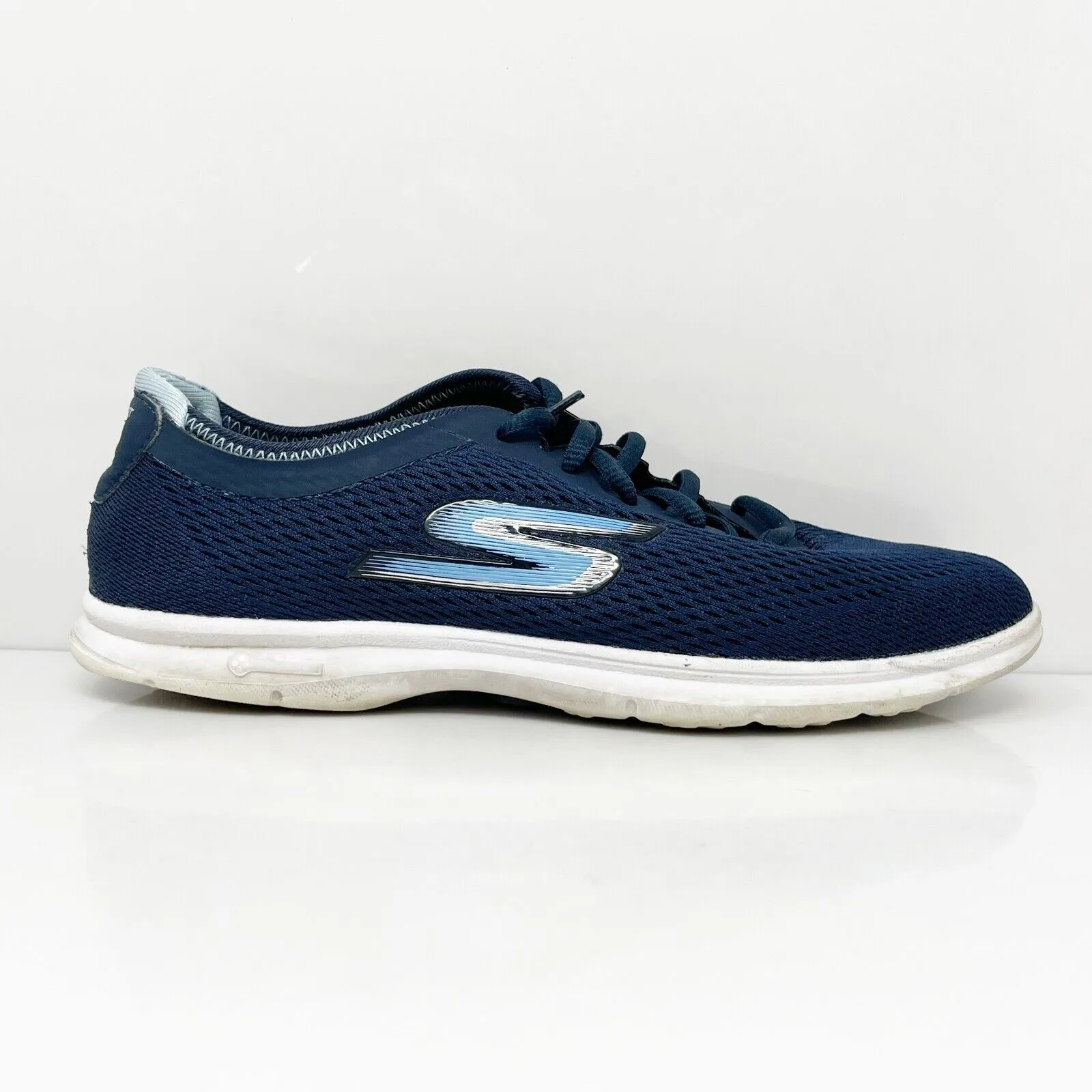 Skechers Womens Go Step 14211 Blue Running Shoes Sneakers Size 8