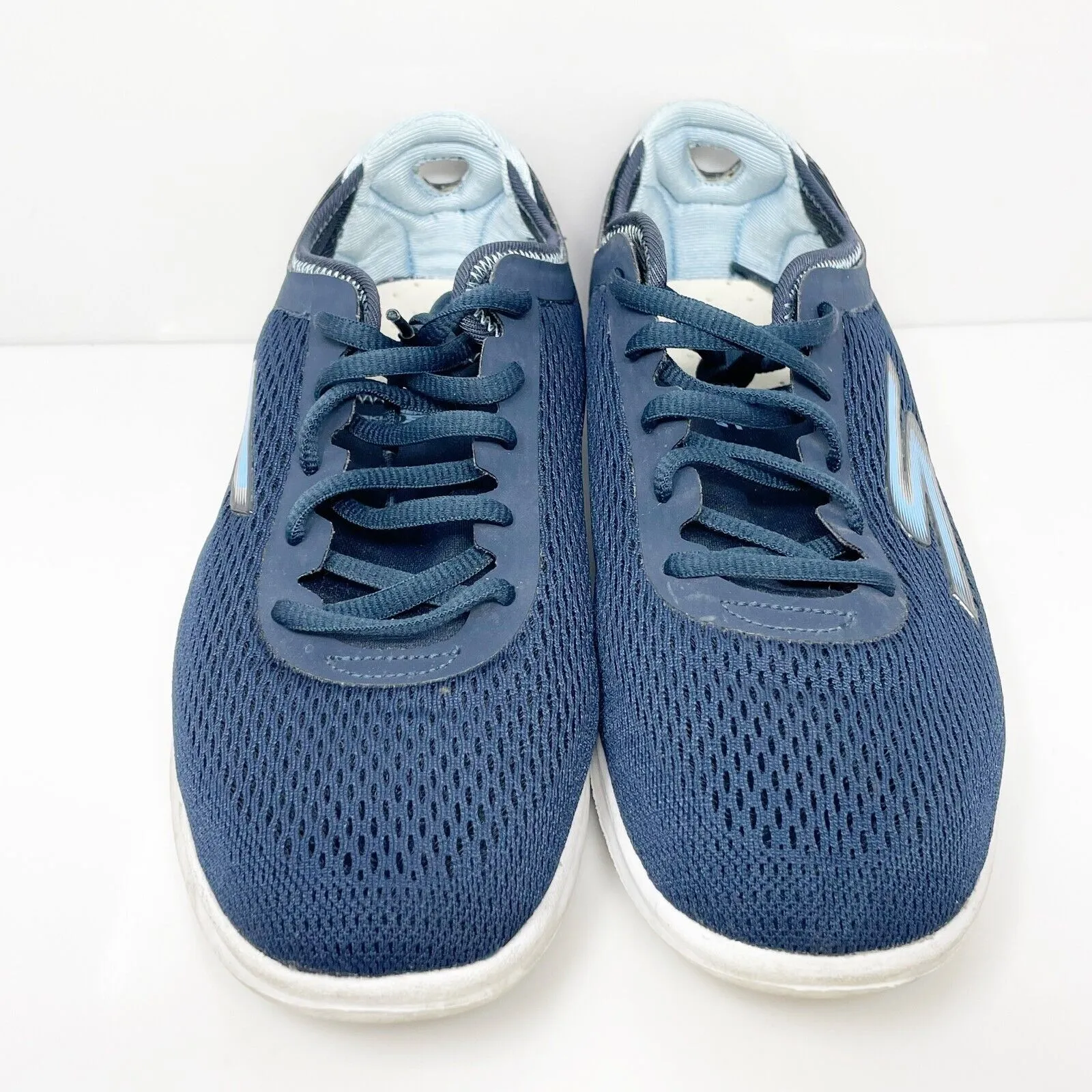 Skechers Womens Go Step 14211 Blue Running Shoes Sneakers Size 8