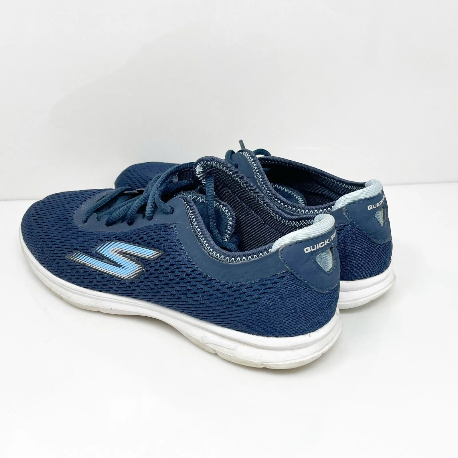 Skechers Womens Go Step 14211 Blue Running Shoes Sneakers Size 8