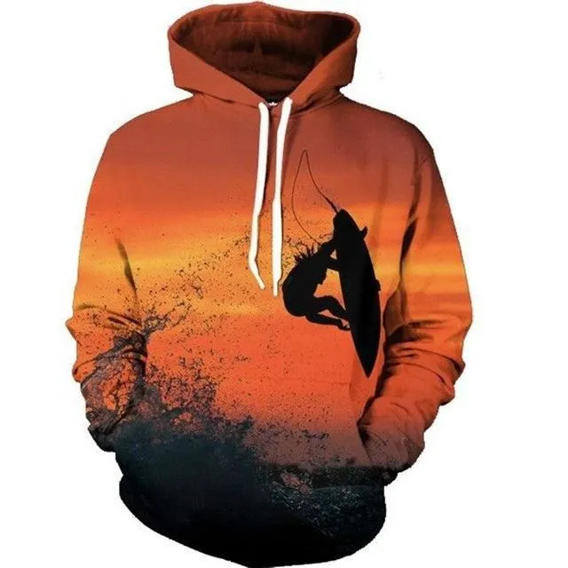 Sunset Surfer Hoodie