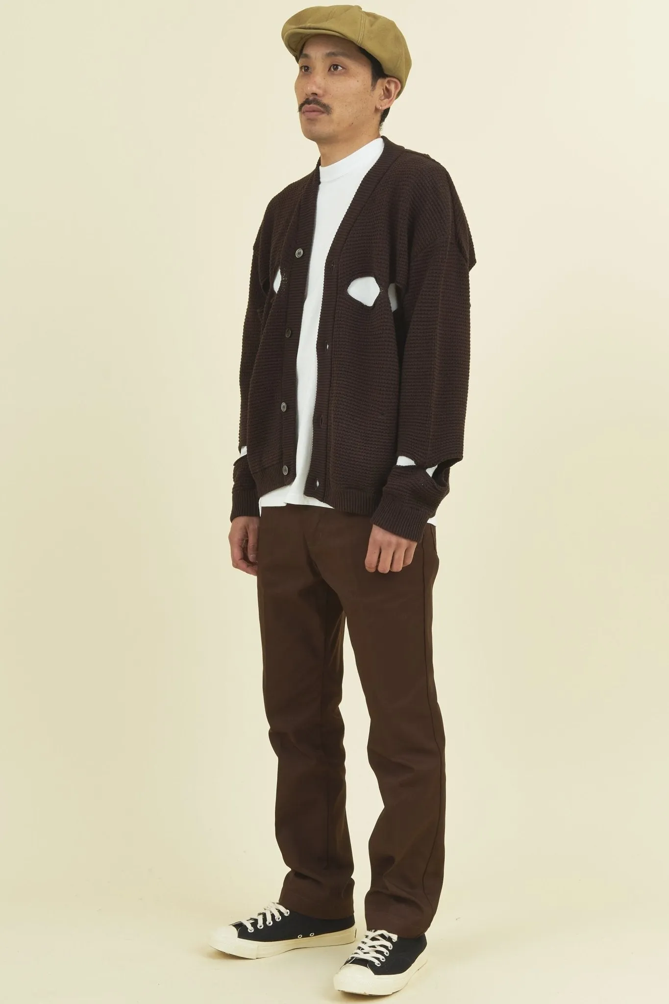 TENBOX El Prado Cardigan - Brown