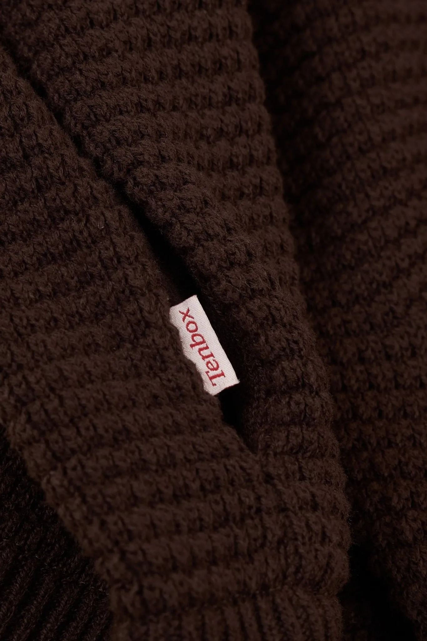 TENBOX El Prado Cardigan - Brown