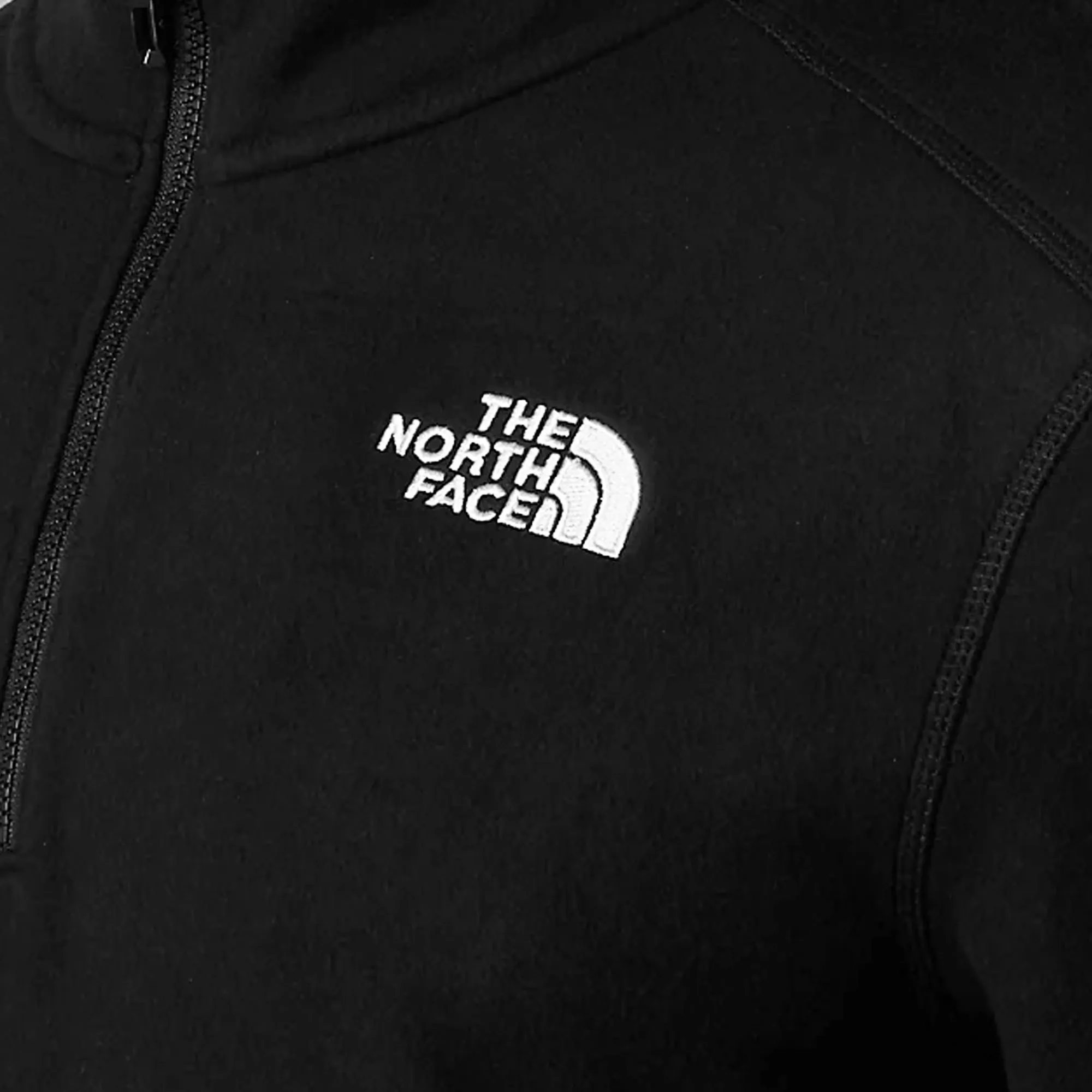 The North Face 100 Glacier 1/4 Zip Fleece - Black