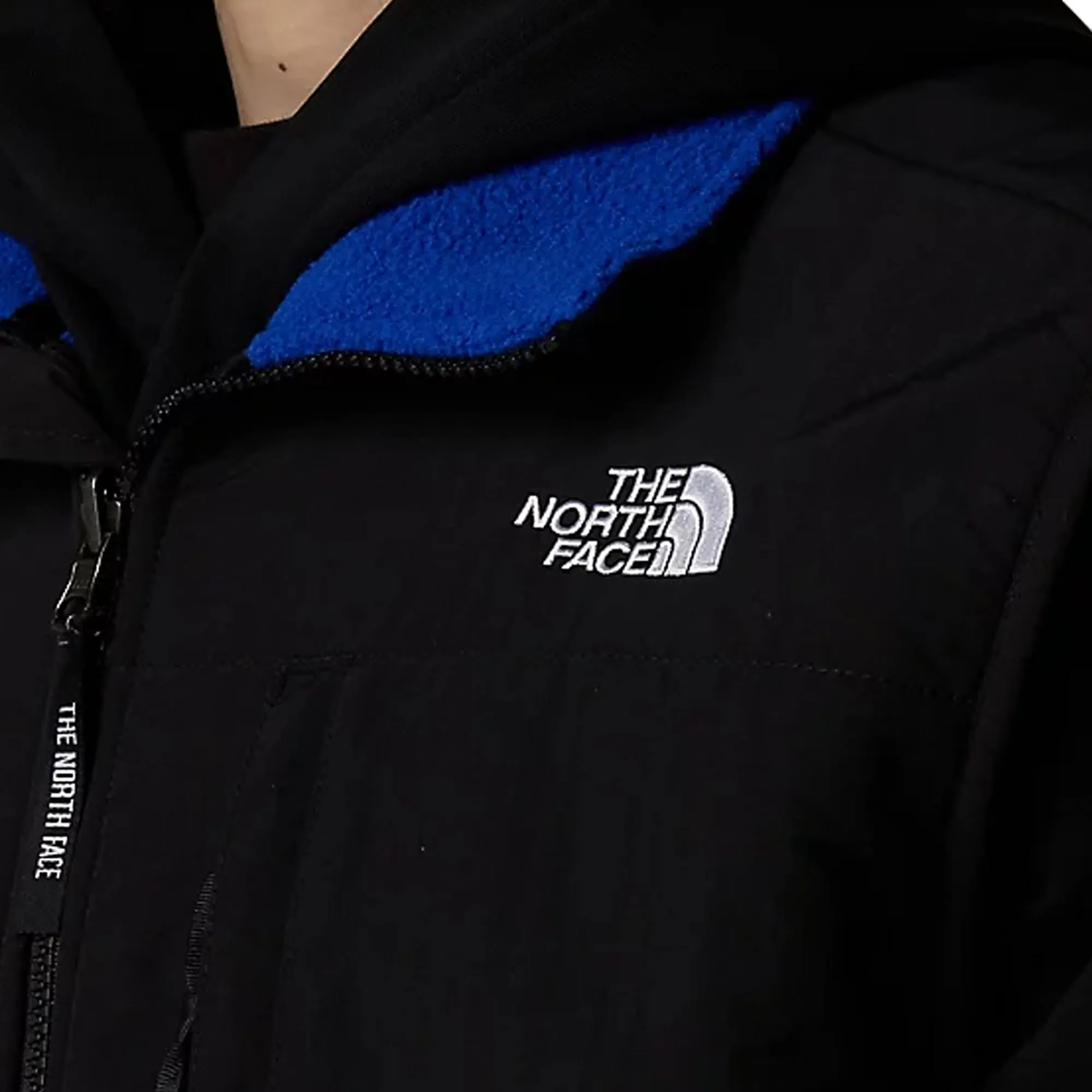 The North Face Retro Denali Fleece Vest - Blue and Black 