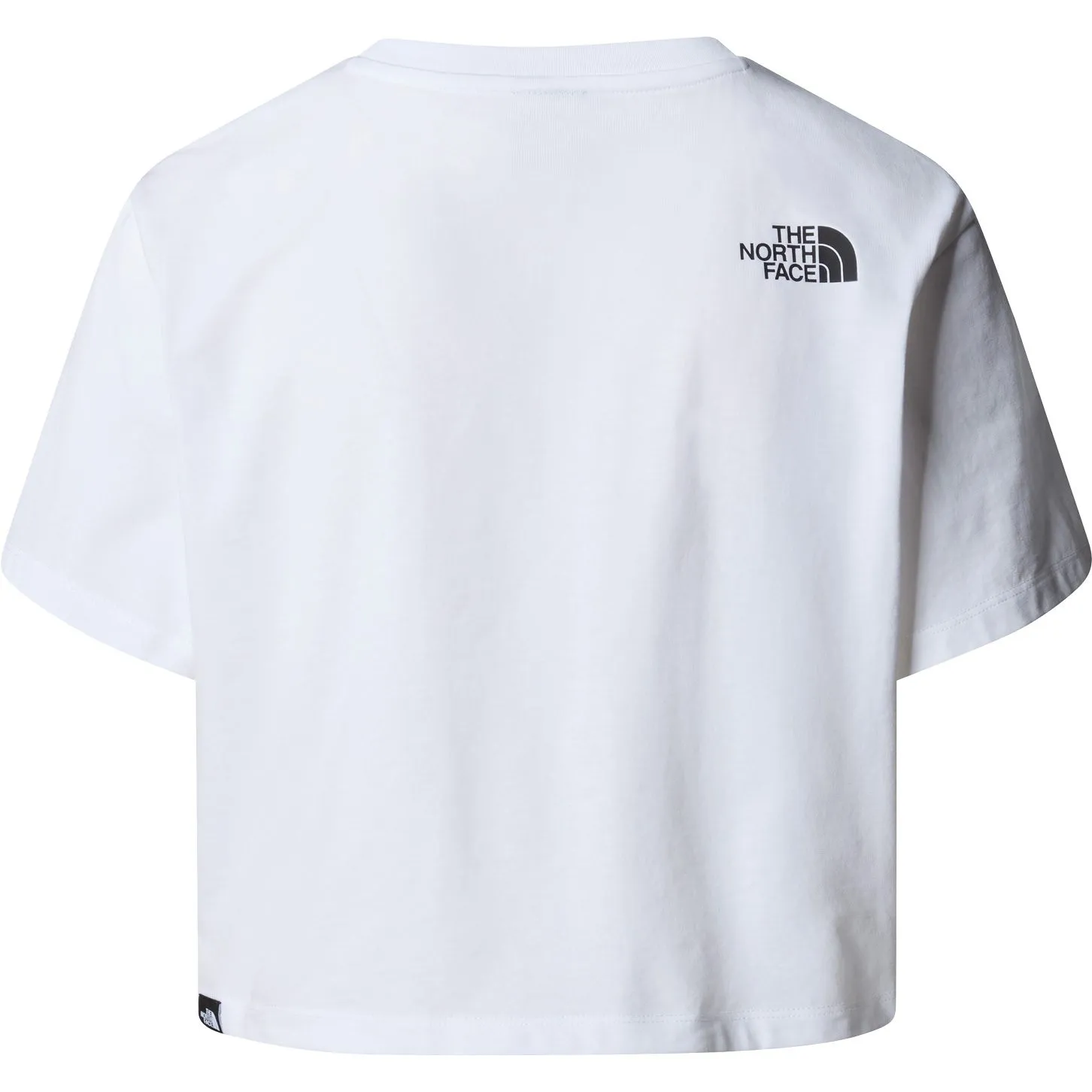 The North Face\u00ae - Cropped Simple Dome T-Shirt Women white