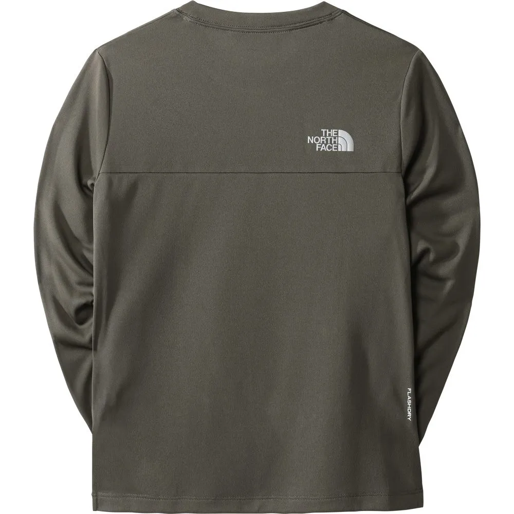 The North Face\u00ae - Teen Never Stop Longsleeve Kids new taupe green