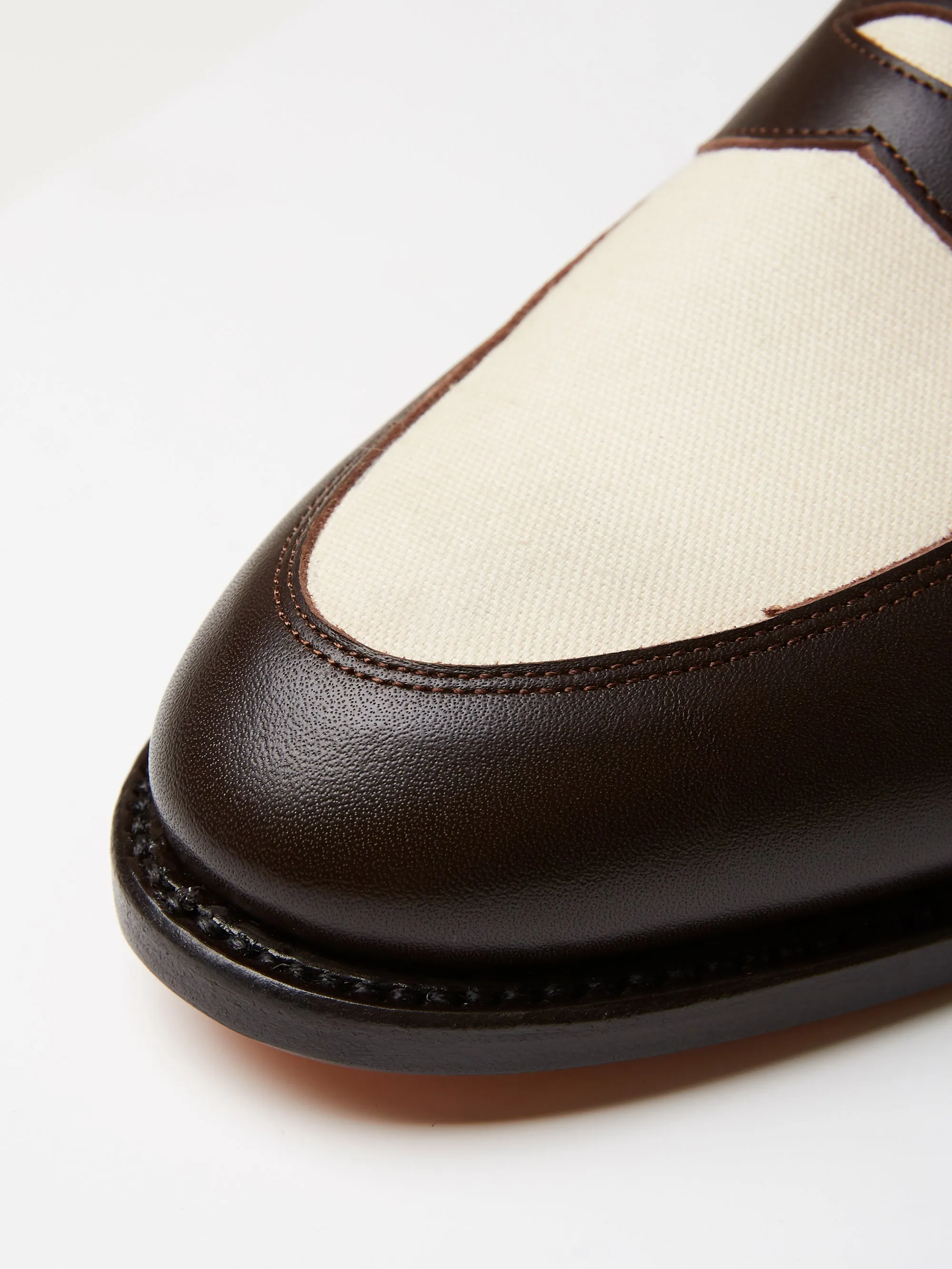 The Spectre Two-Tone Goodyear Welted Penny Loafers