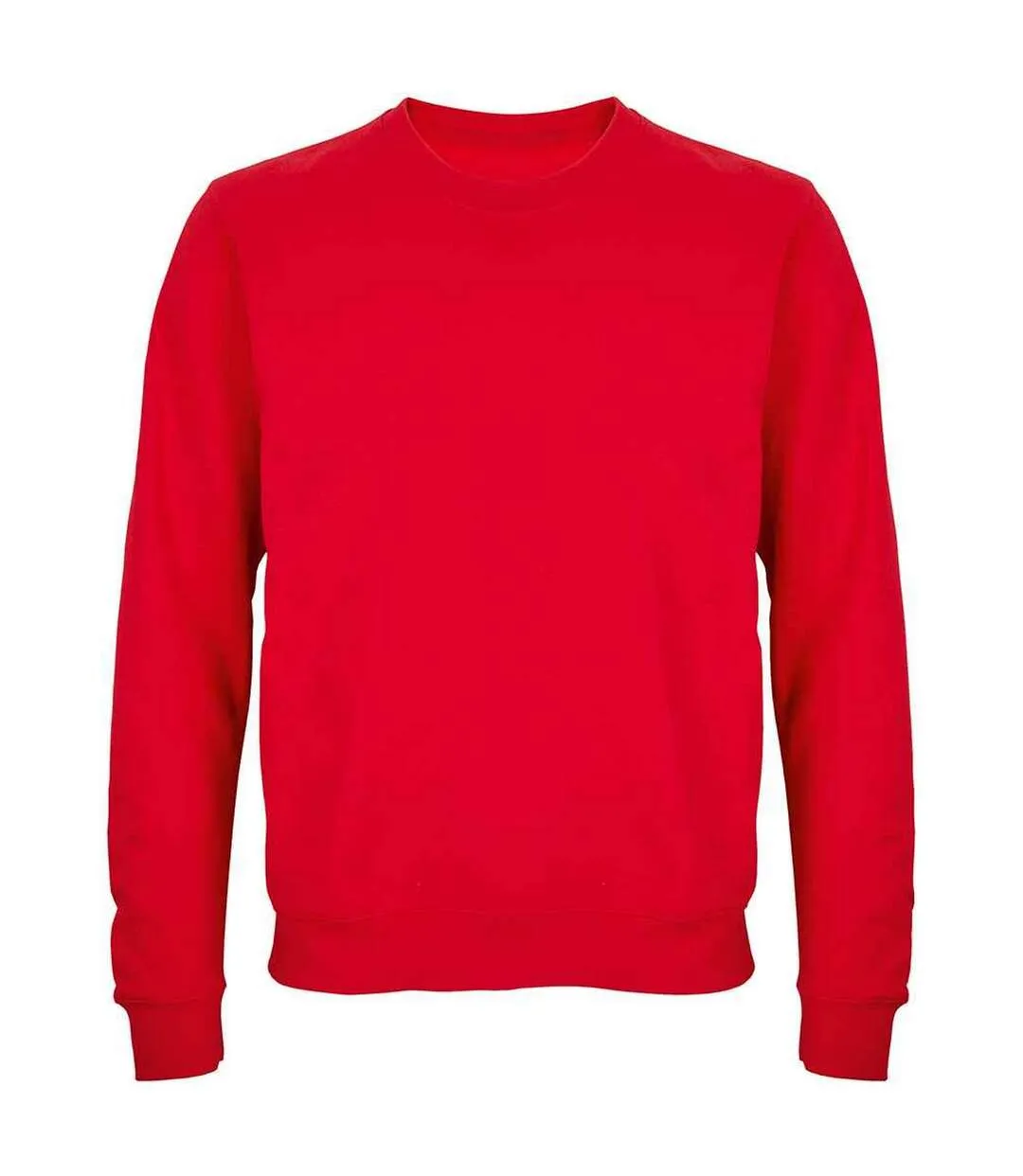 Unisex adult columbia sweatshirt bright red SOLS