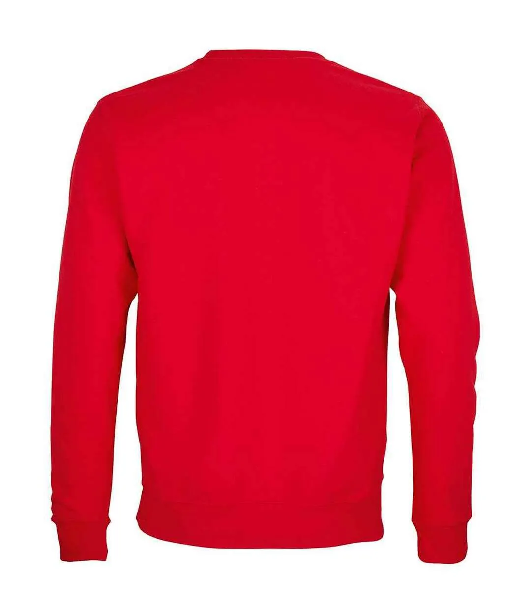 Unisex adult columbia sweatshirt bright red SOLS