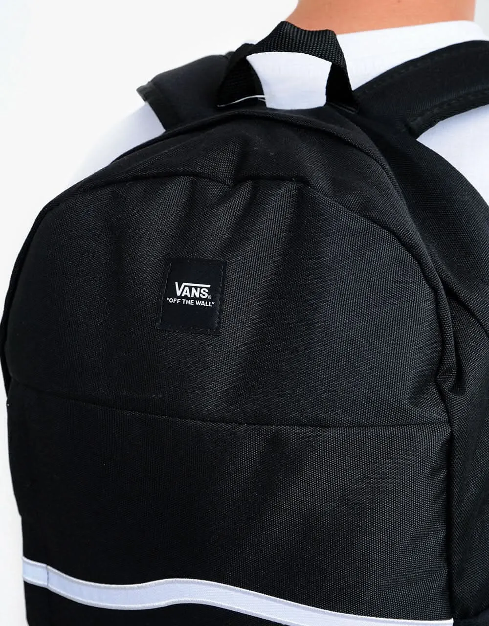 Vans Construct Skool Backpack - Black/White