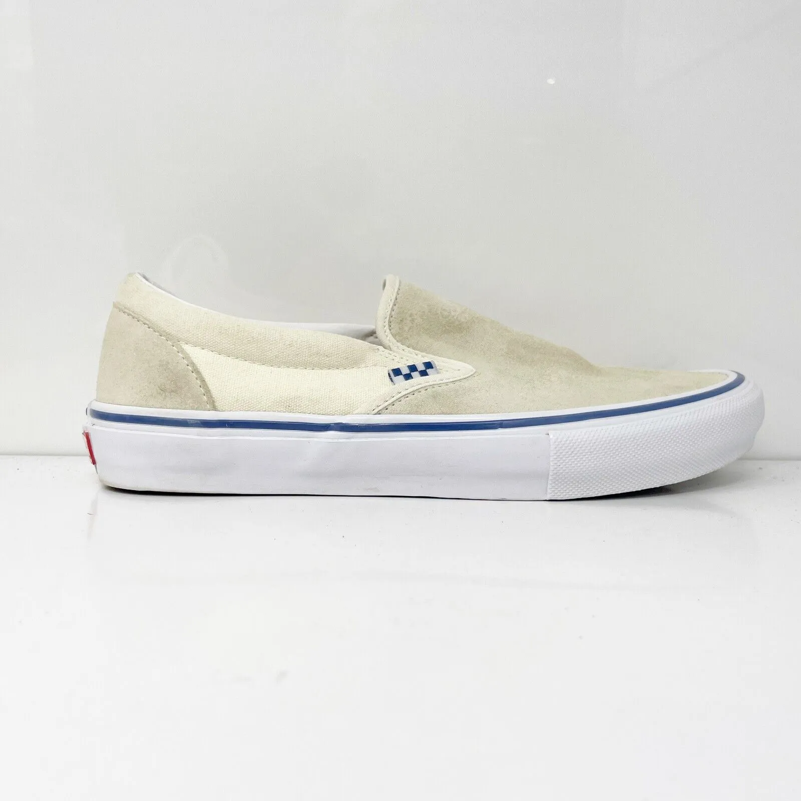 Vans Mens Classic 500714 Ivory Casual Shoes Sneakers Size 11