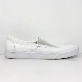 Vans Unisex Classic 508182 White Casual Shoes Sneakers Size M 7.5 W 9