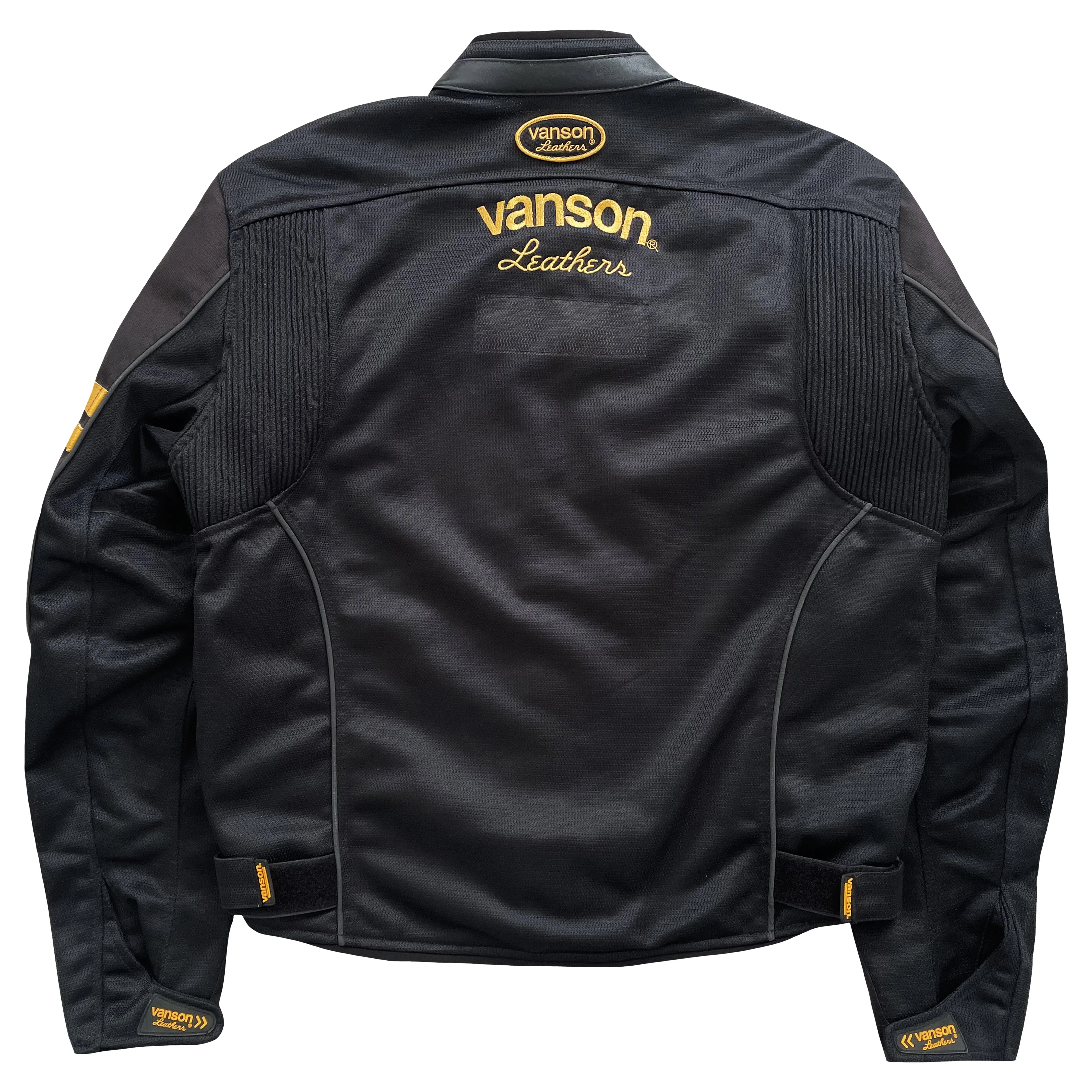 Vanson Leathers Motorcycle Mesh Racer Jacket - XL