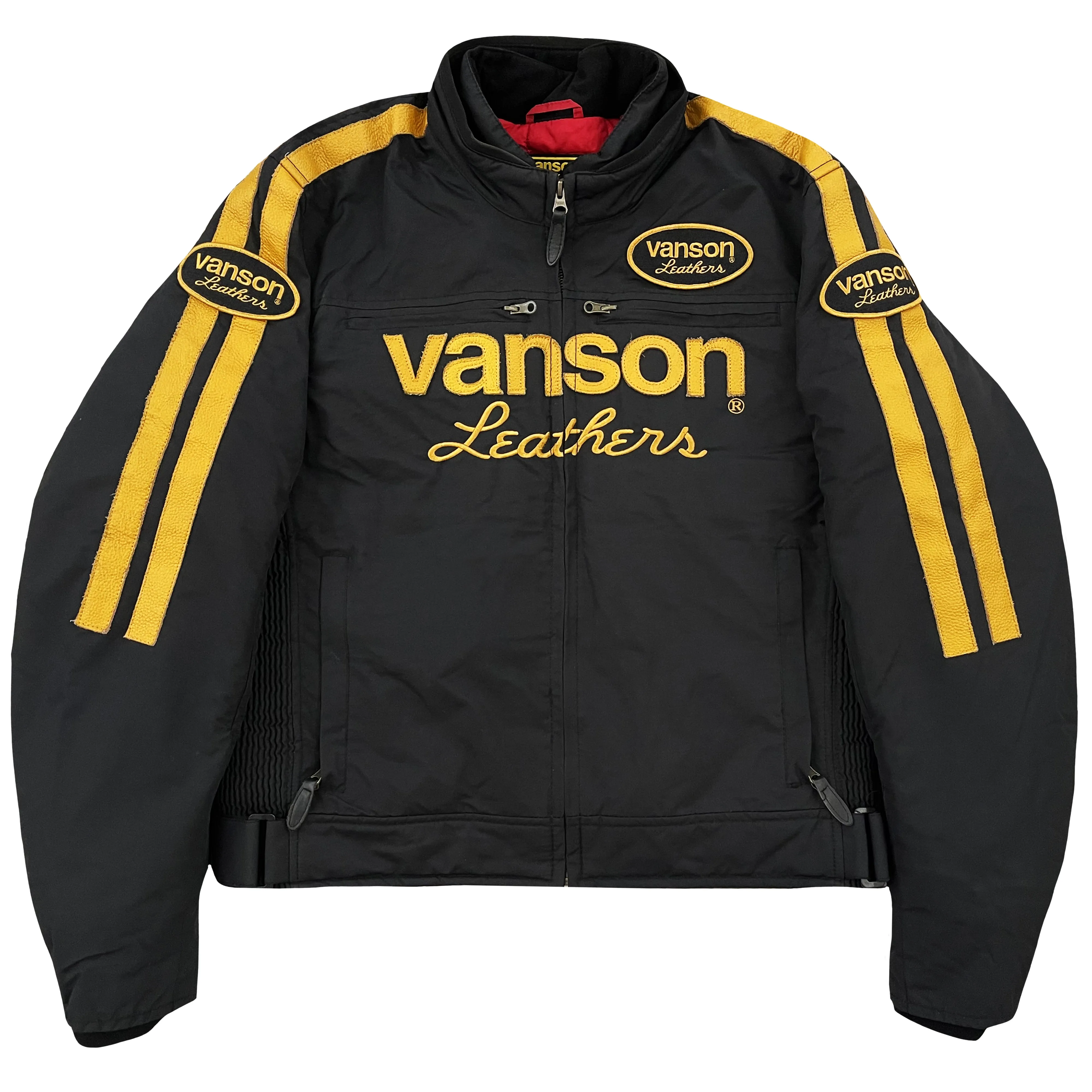 Vanson Leathers Motorcycle Racer Jacket - XL