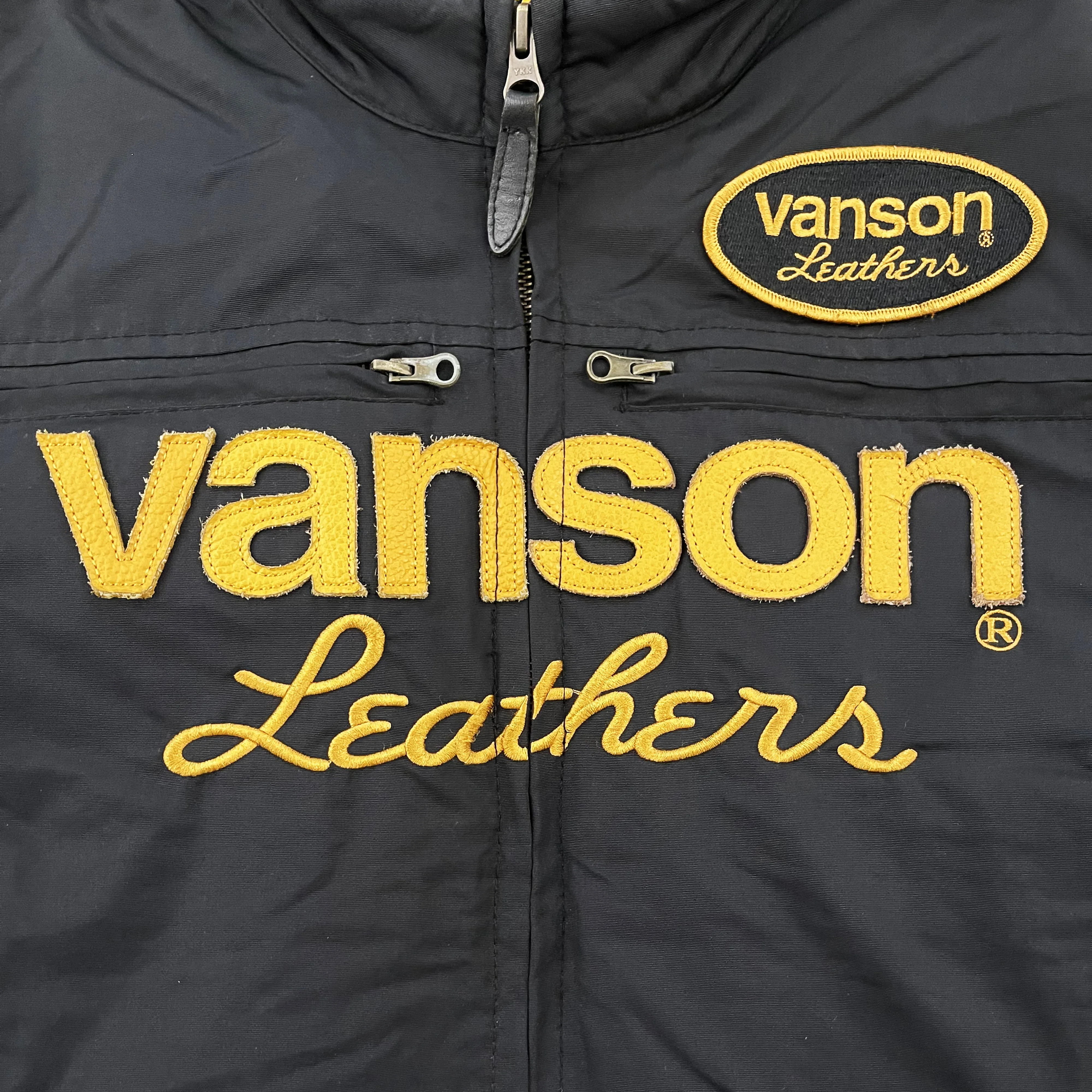 Vanson Leathers Motorcycle Racer Jacket - XL