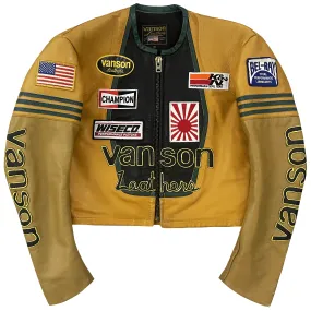 Vanson Leathers One Star Motorcycle Racer Jacket Japan Exclusive - S