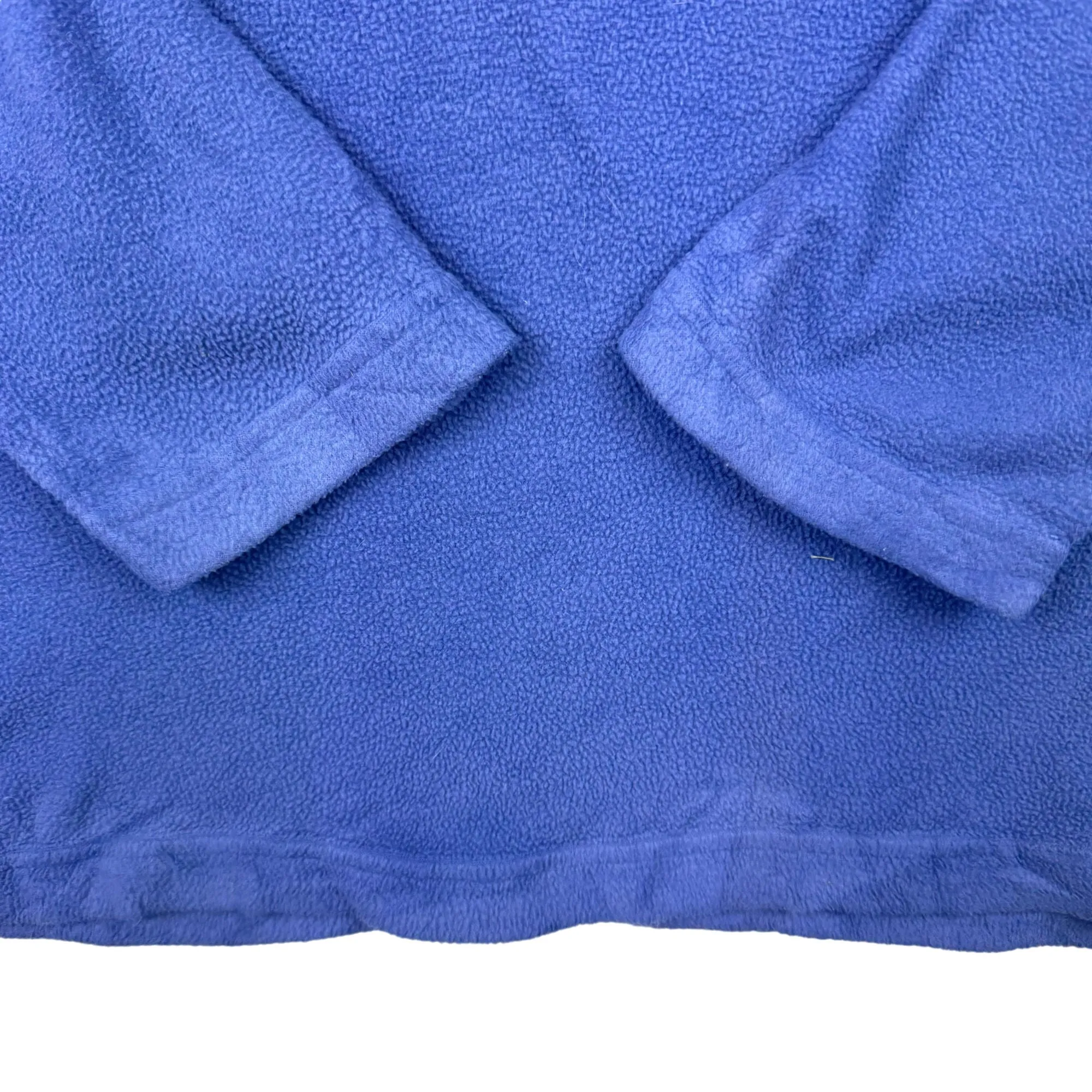 Vintage 90's Patagonia Quarter Button Up Fleece Pullover Blue