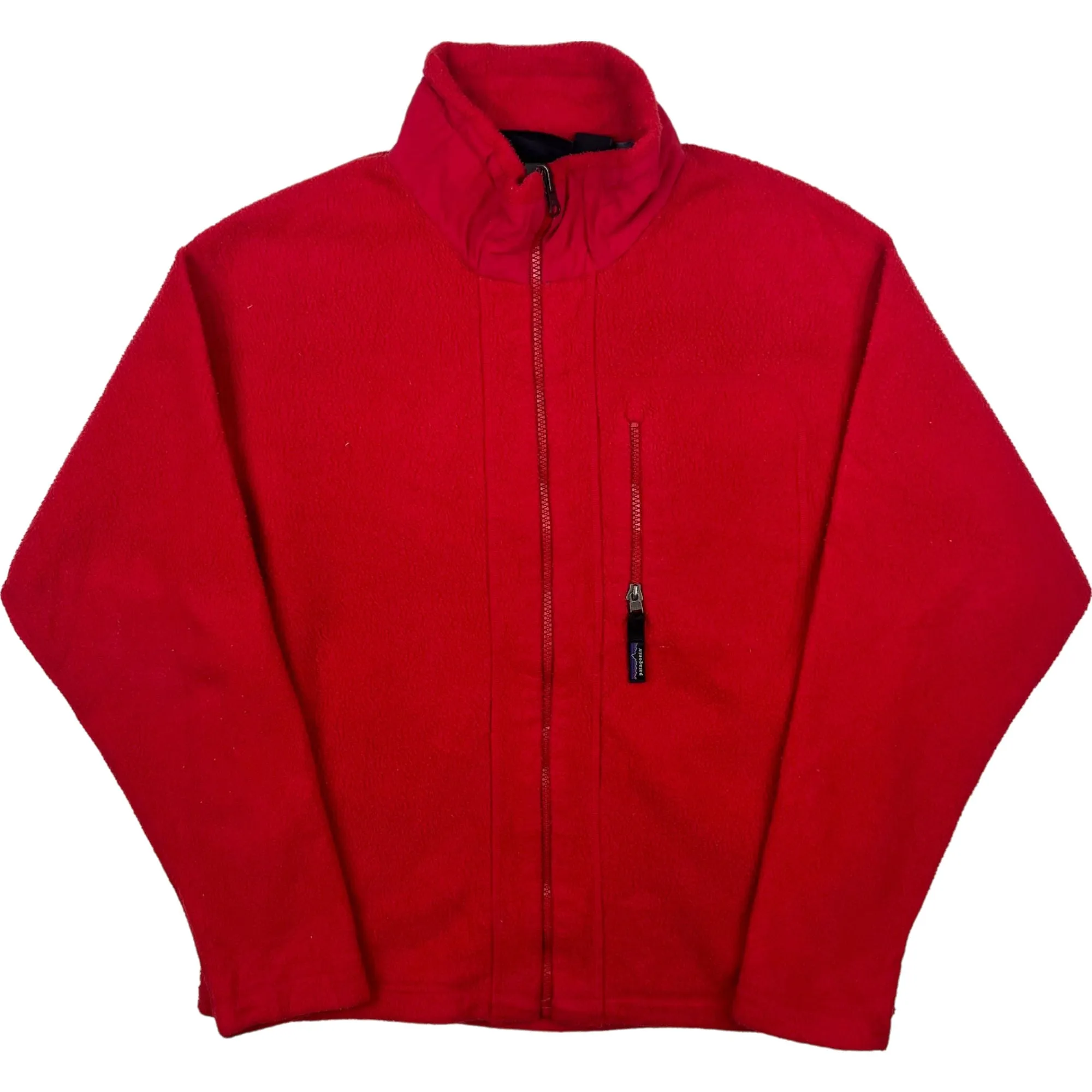 Vintage 90's Patagonia Synchilla Zip Up Fleece Red Rare