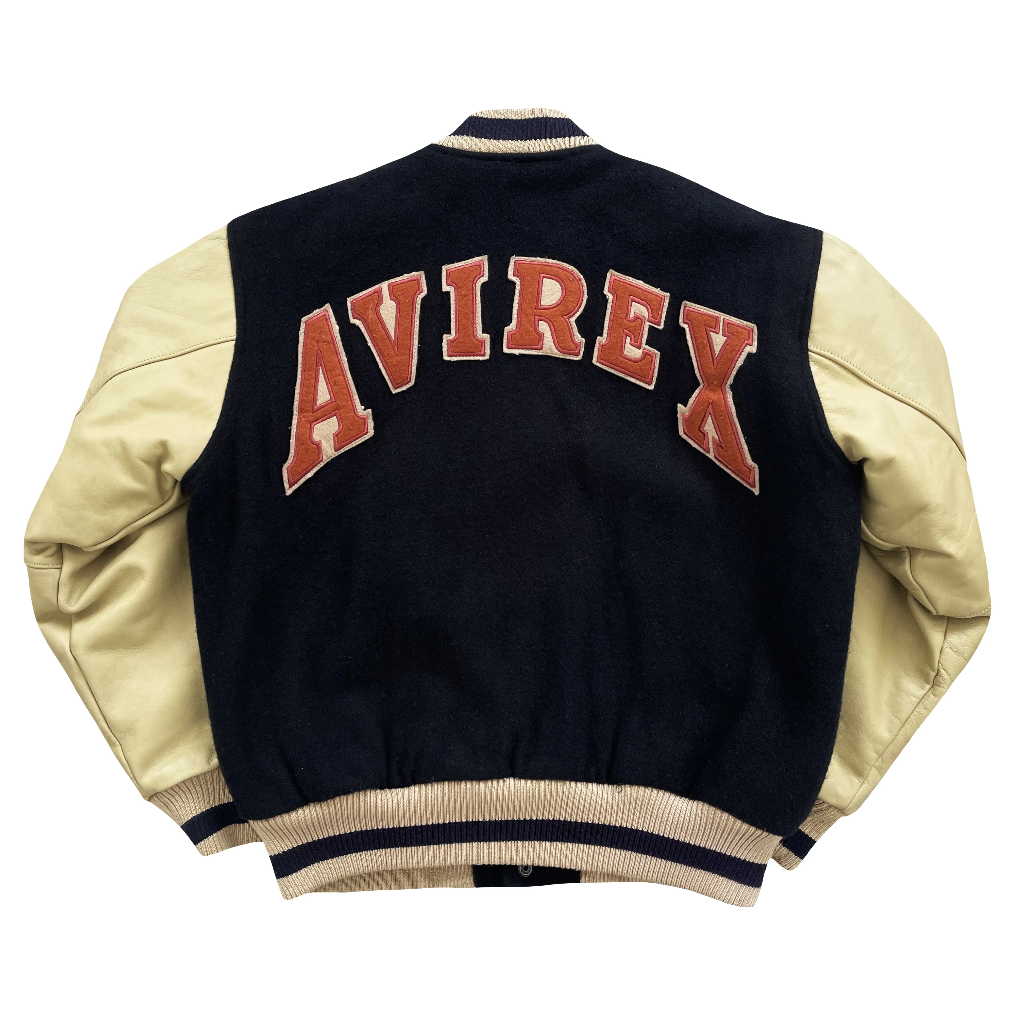 Vintage Avirex Leather Varsity Jacket