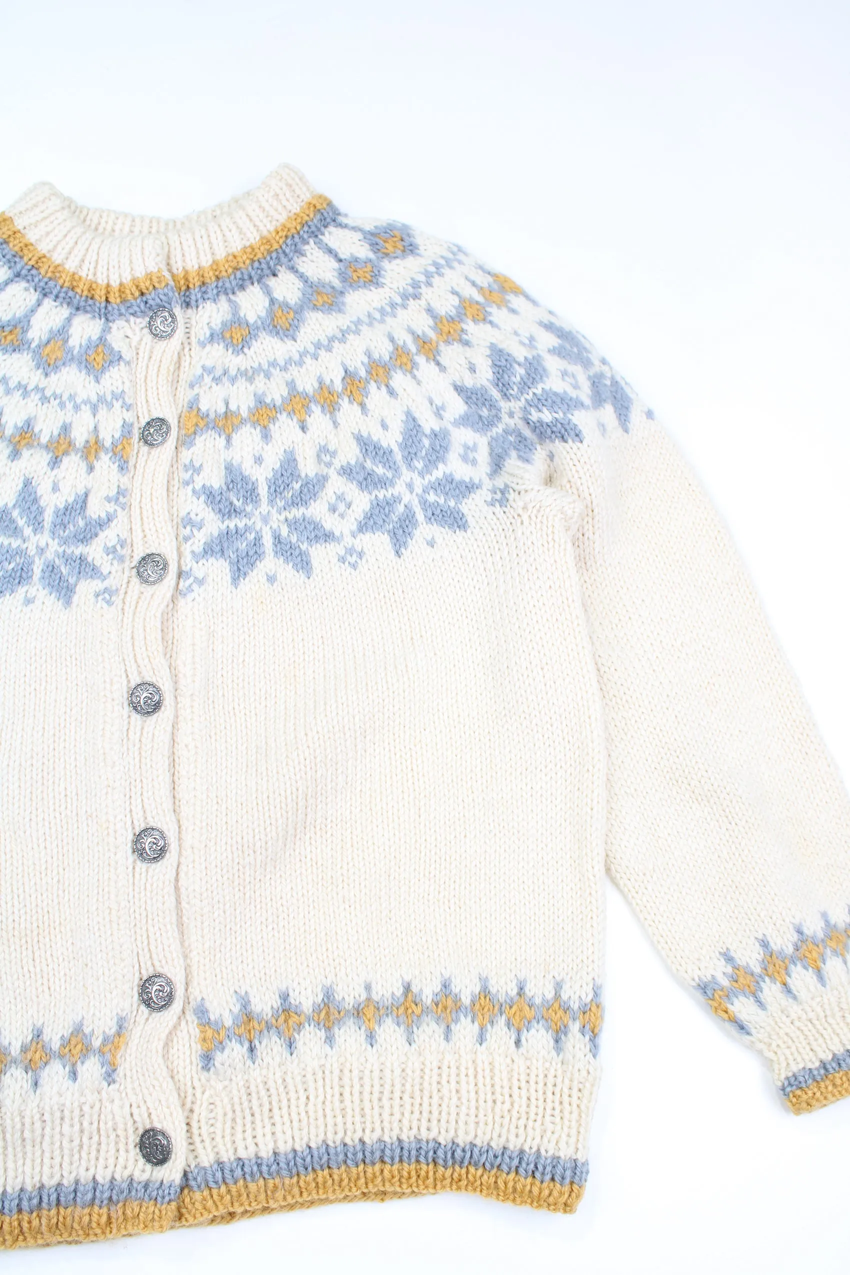 Vintage Nordic Cardigan