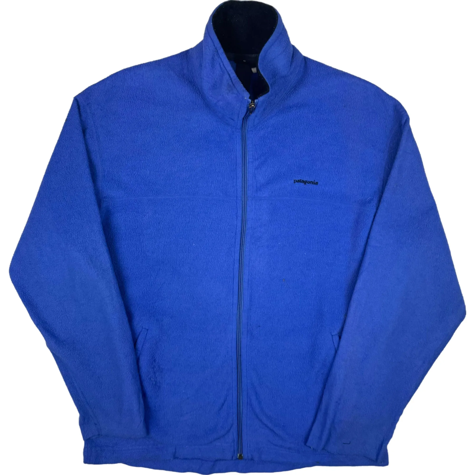 Vintage Patagonia Full-Zip Fleece Blue